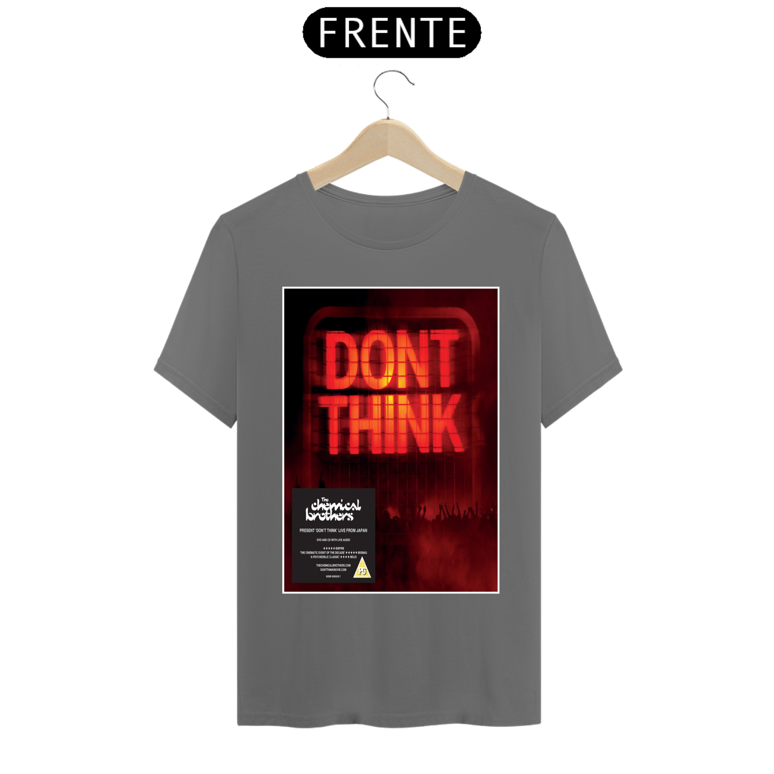 Nome do produto: DONT THINK - tshirt estonada