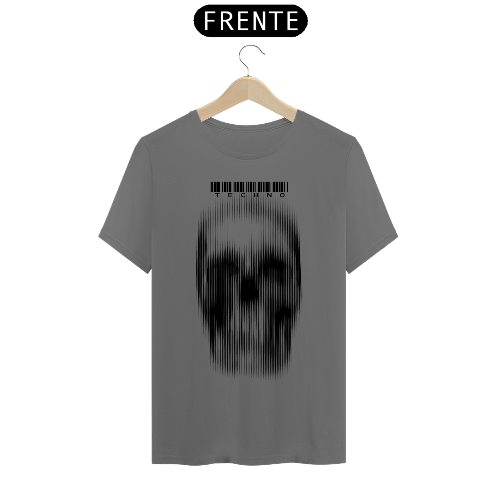 Nome do produto: TECHNO SKULL - tshirt estonada