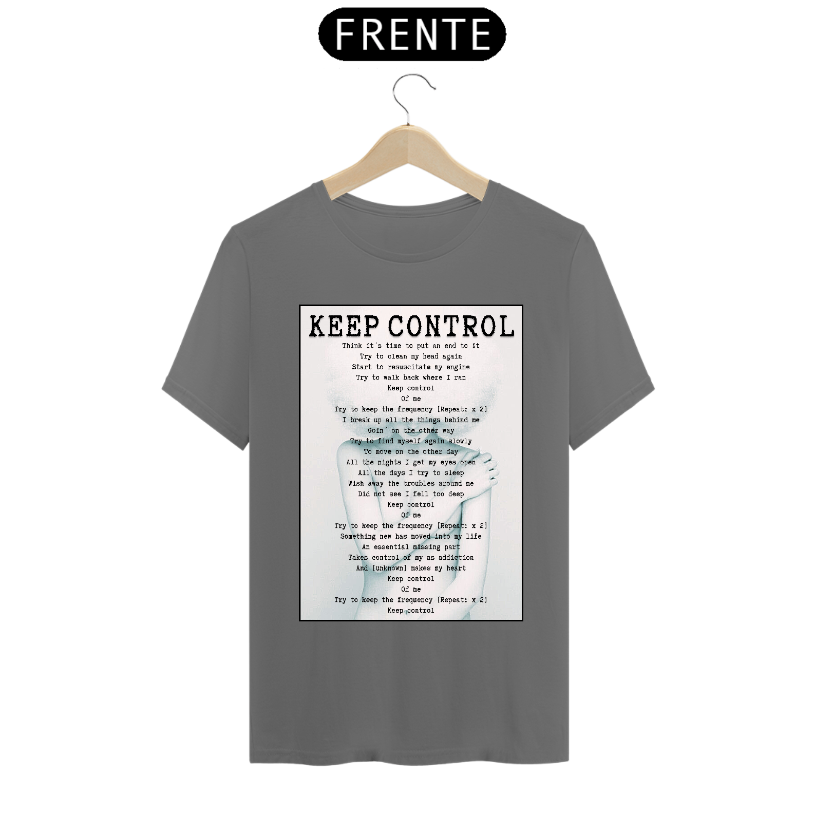 Nome do produto: KEEP CONTROL - tshirt estonada