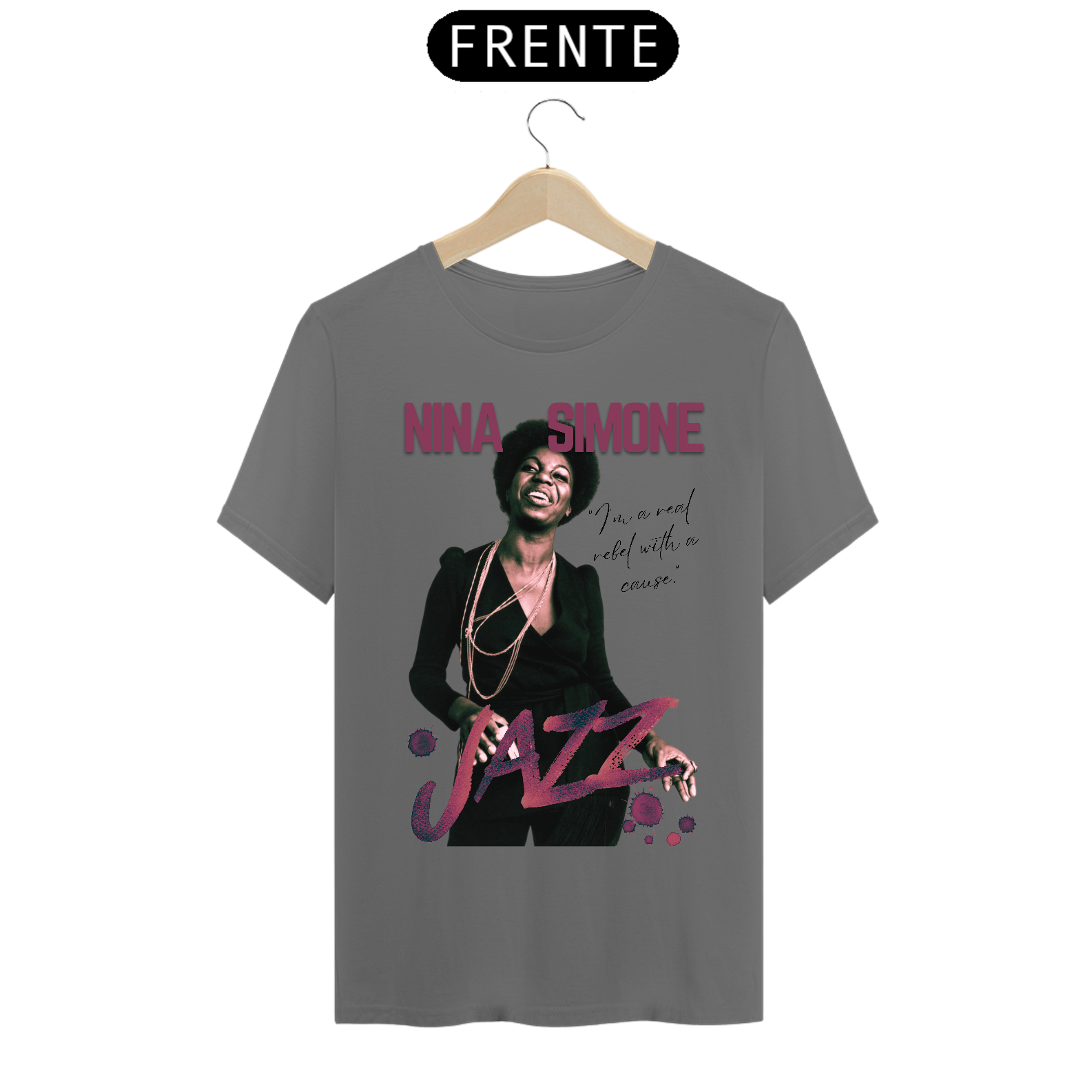 Nome do produto: NINA SIMONE - tshirt prime