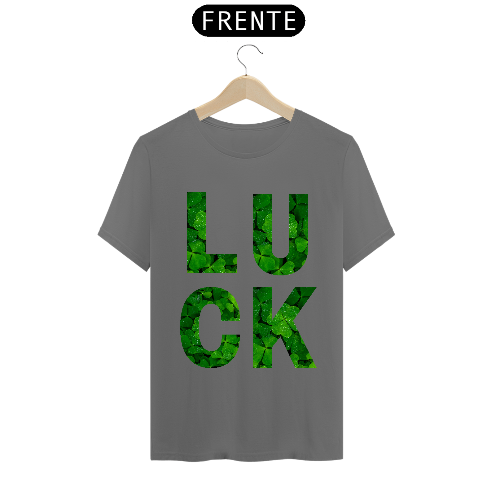 Nome do produto: LUCK - TSHIRT ESTONADA