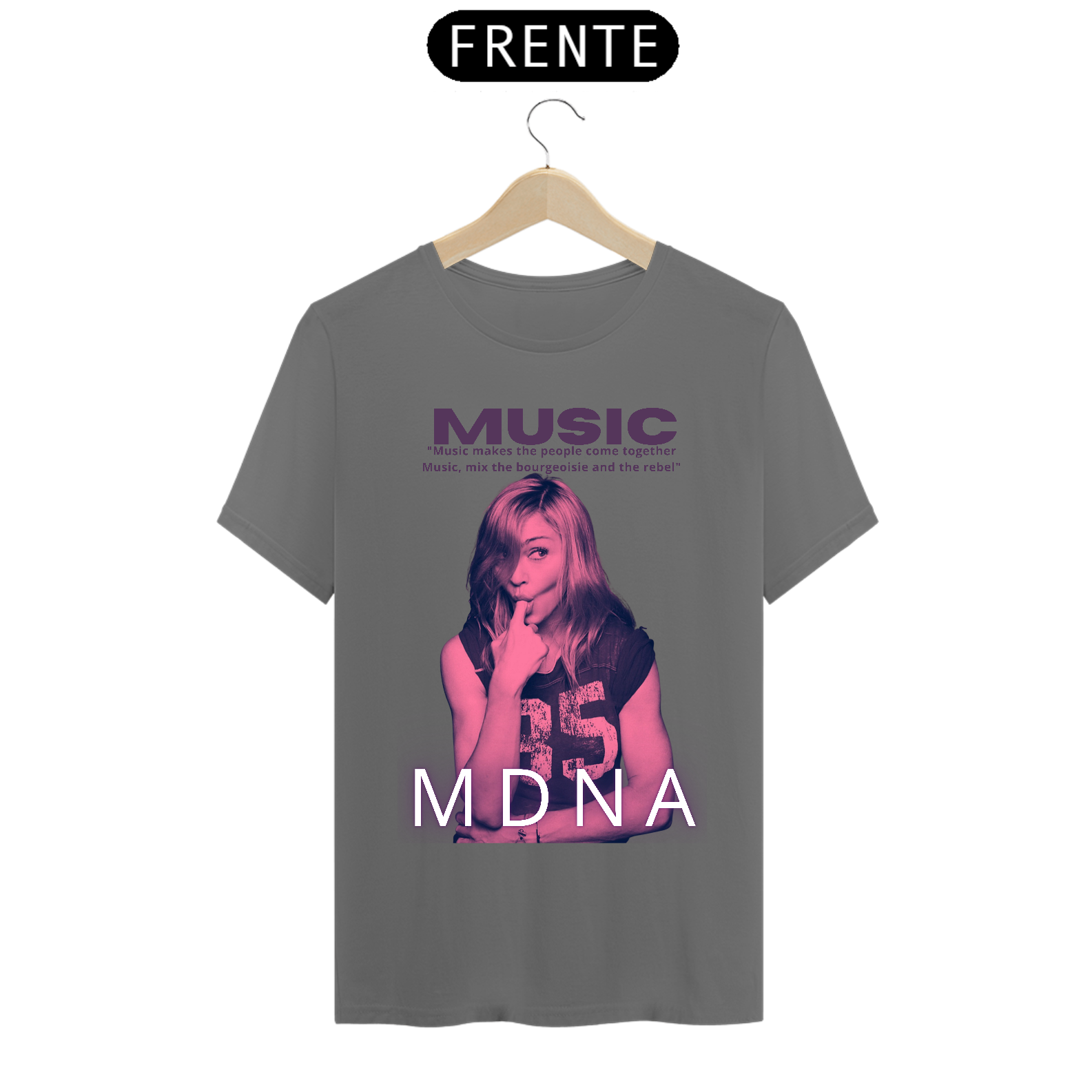 Nome do produto: MDNA - tshirt estonada