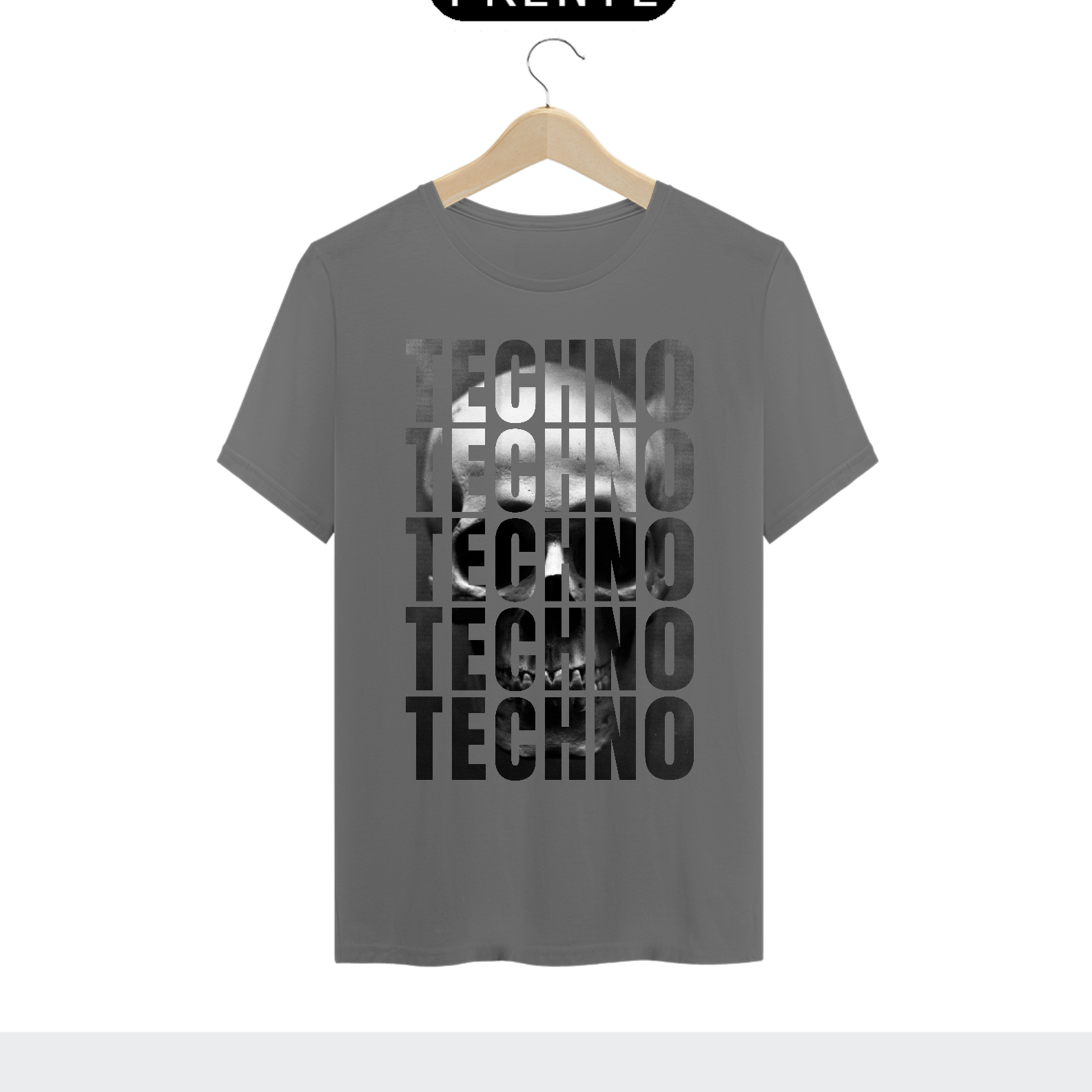 Nome do produto: TECHNO 5 - tshirt estonada