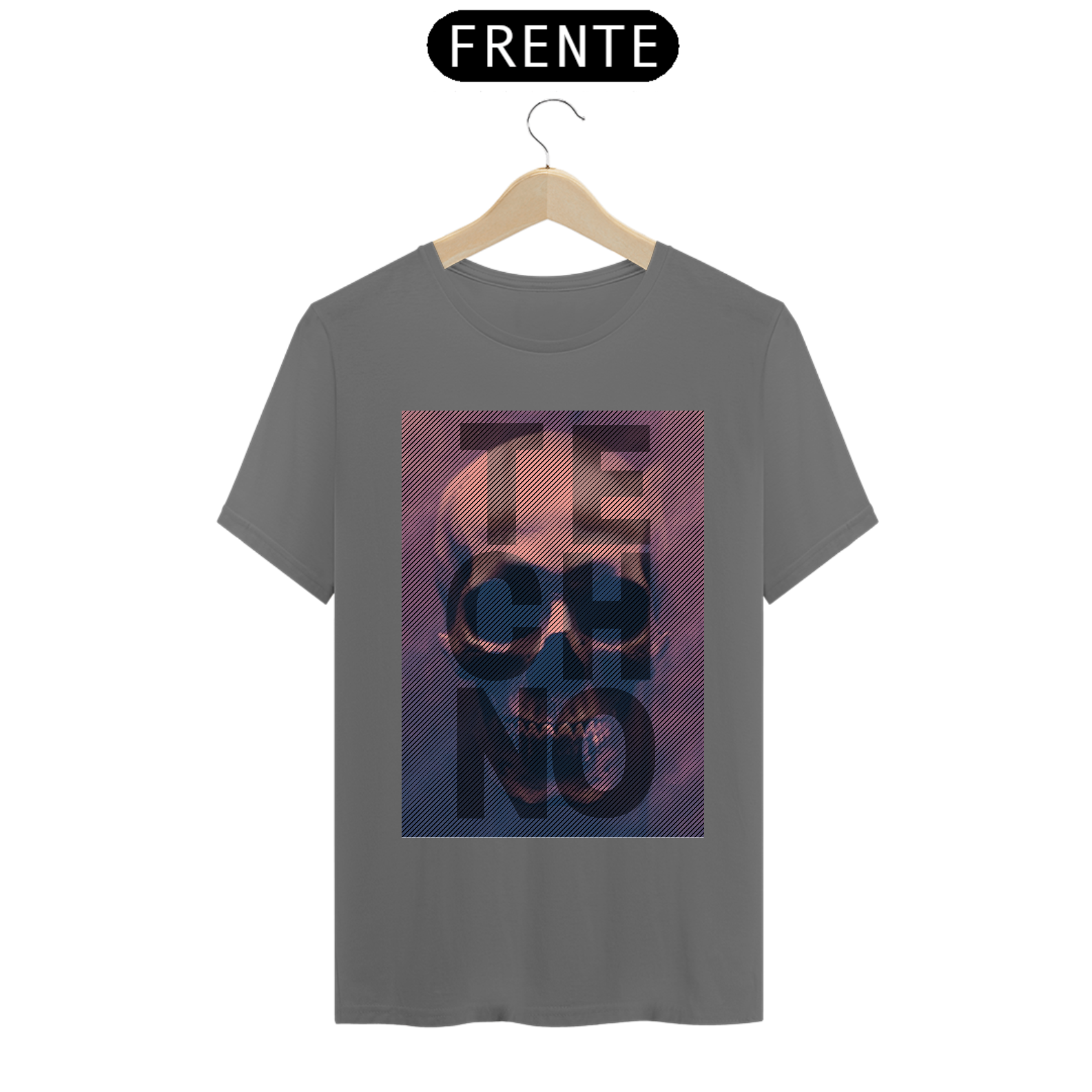 Nome do produto: TECHNO COLLOR - tshirt estonada