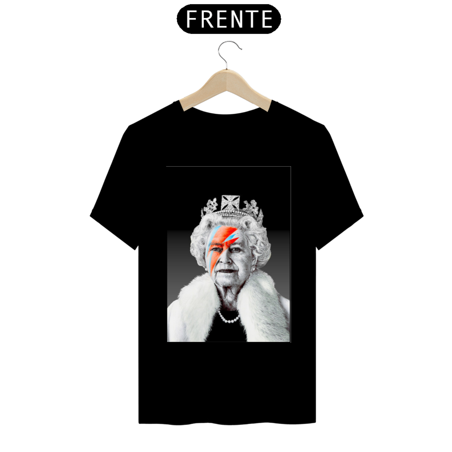 Nome do produto: QUEEN BOWIE - t-shirt prime