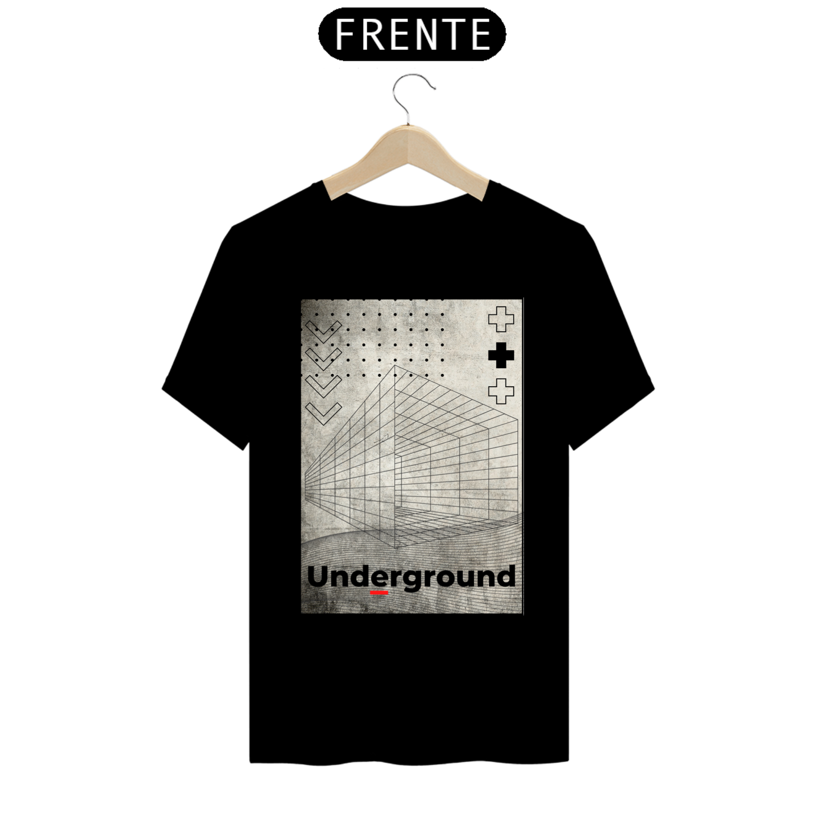 Nome do produto: UNDERLINES - tshirt prime