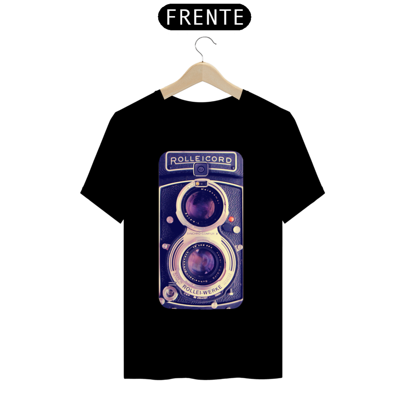 Nome do produto: CAMERA RETRO - tshirt prime