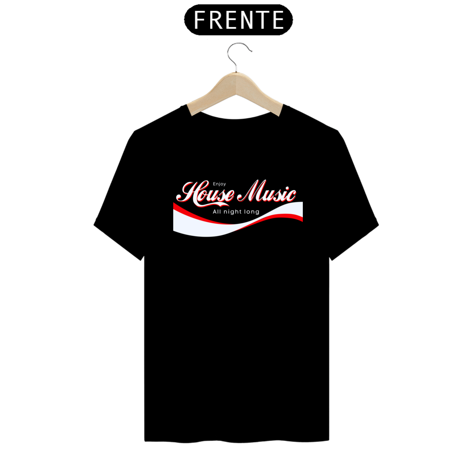 Nome do produto: HOUSE MUSIC COKE - tshirt prime