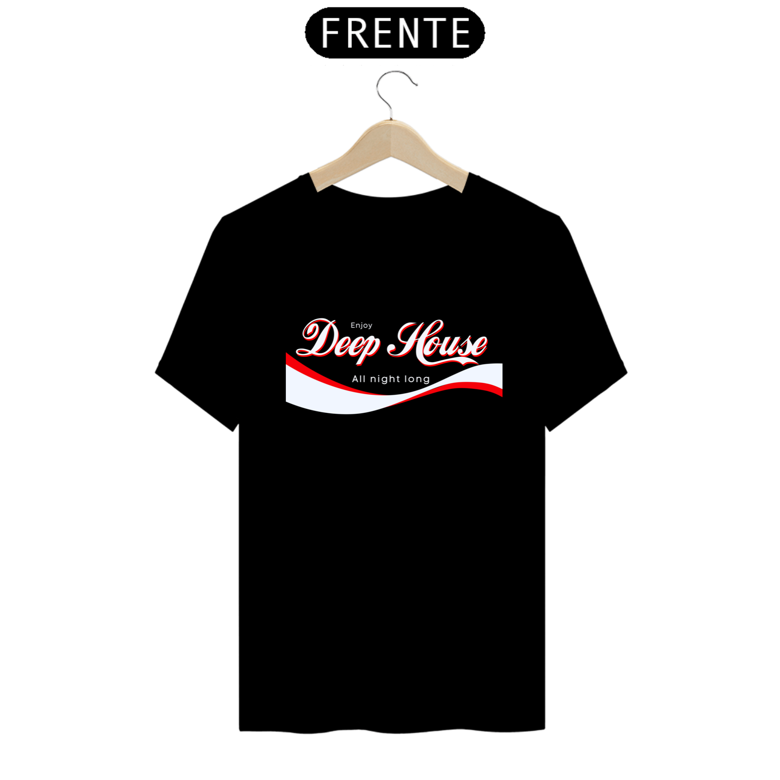 Nome do produto: DEEP HOUSE COKE - tshirt prime