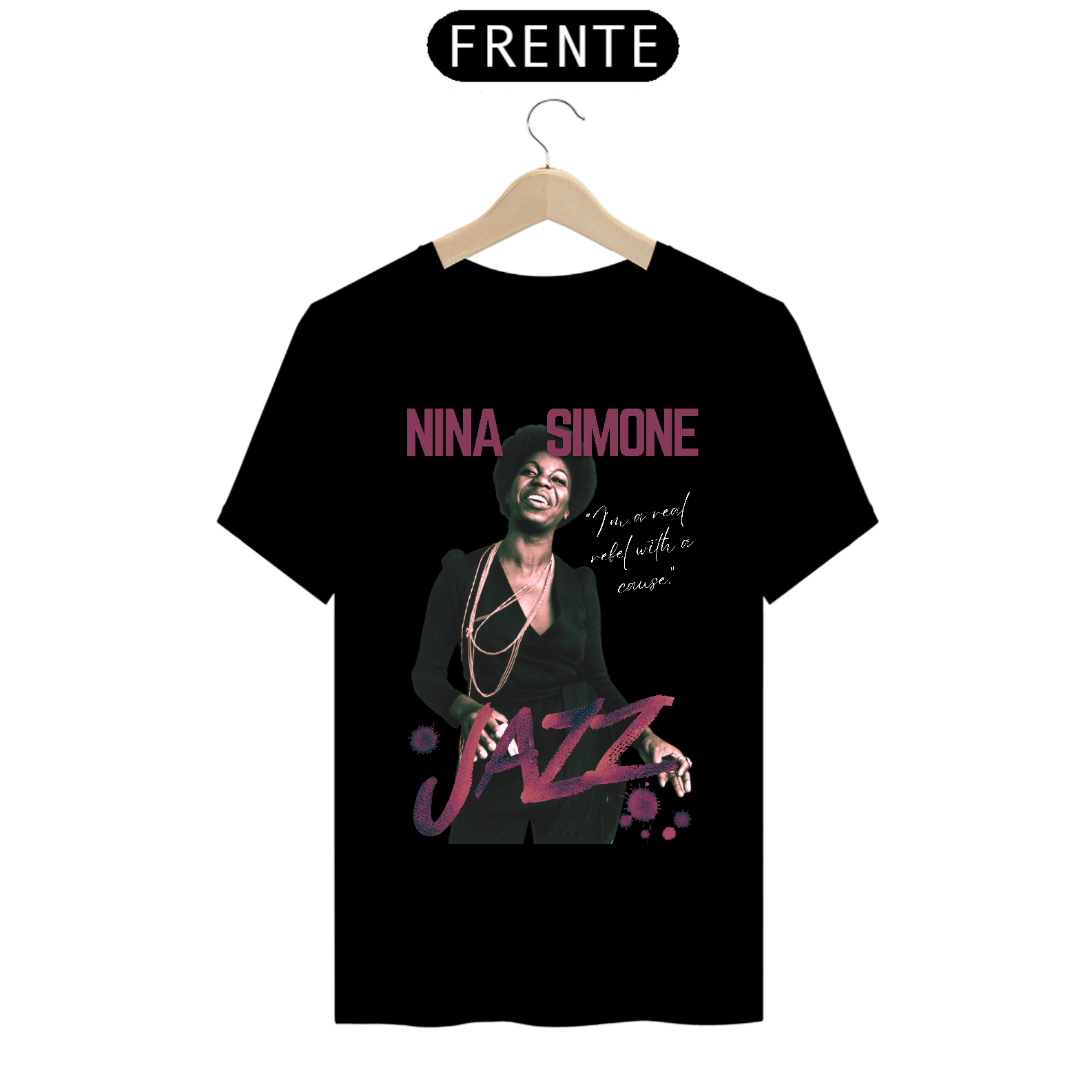Nome do produto: NINA SIMONE - t-shirt prime