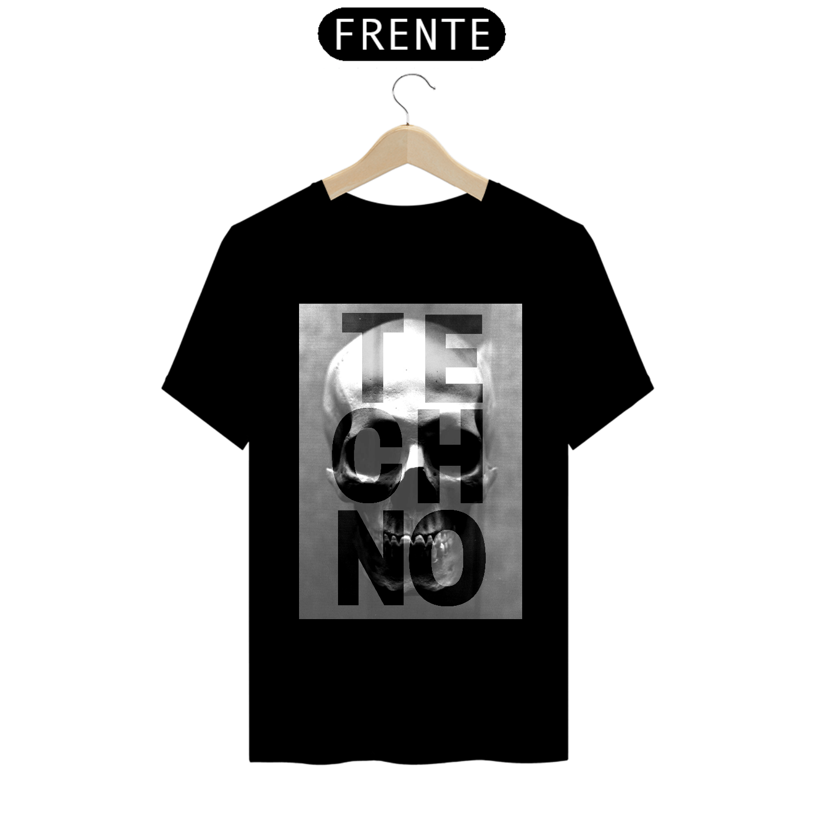 Nome do produto: TECHNO BW - tshirt prime