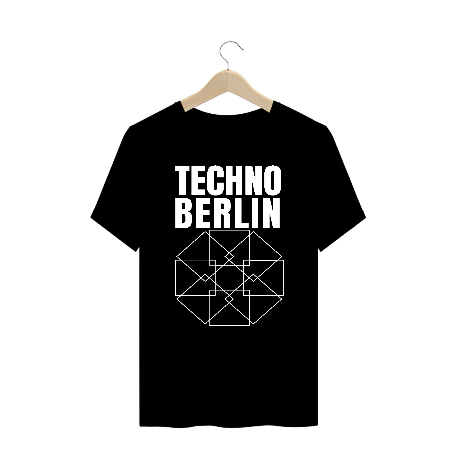 Nome do produto: TECHNO BERLIN - tshirt plus size