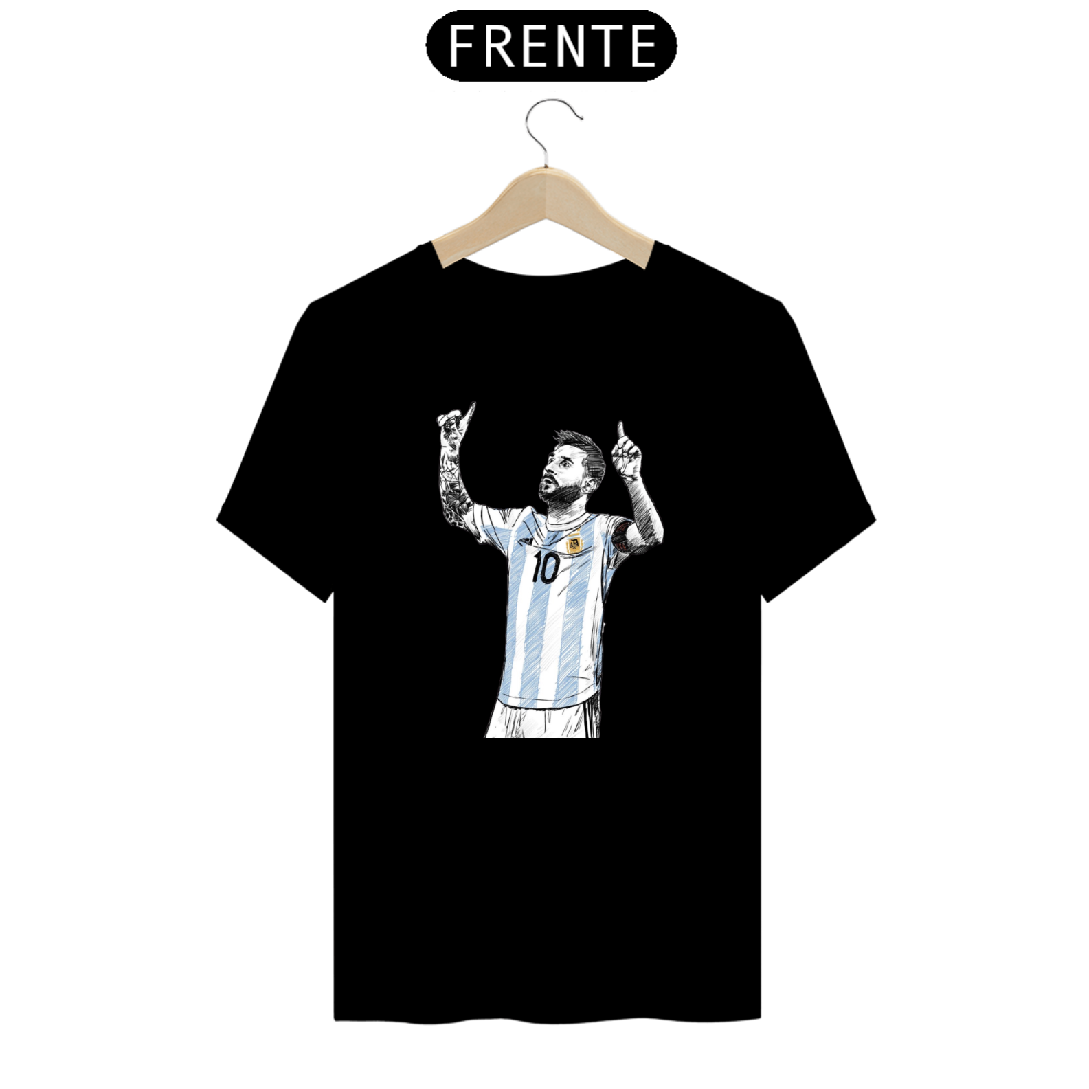 Nome do produto: Camiseta MESSI