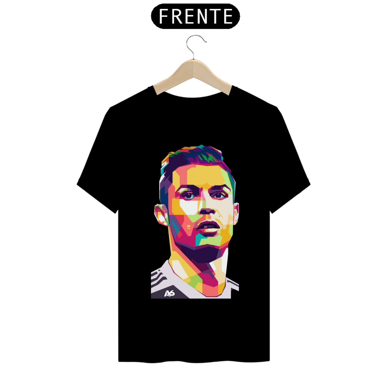 Nome do produto: Camiseta Cristiano Ronaldo
