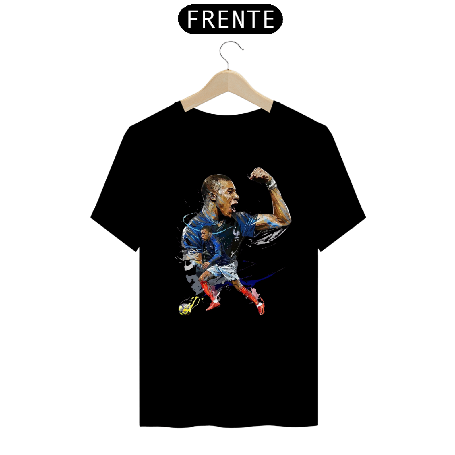 Nome do produto: Camiseta Mbappé