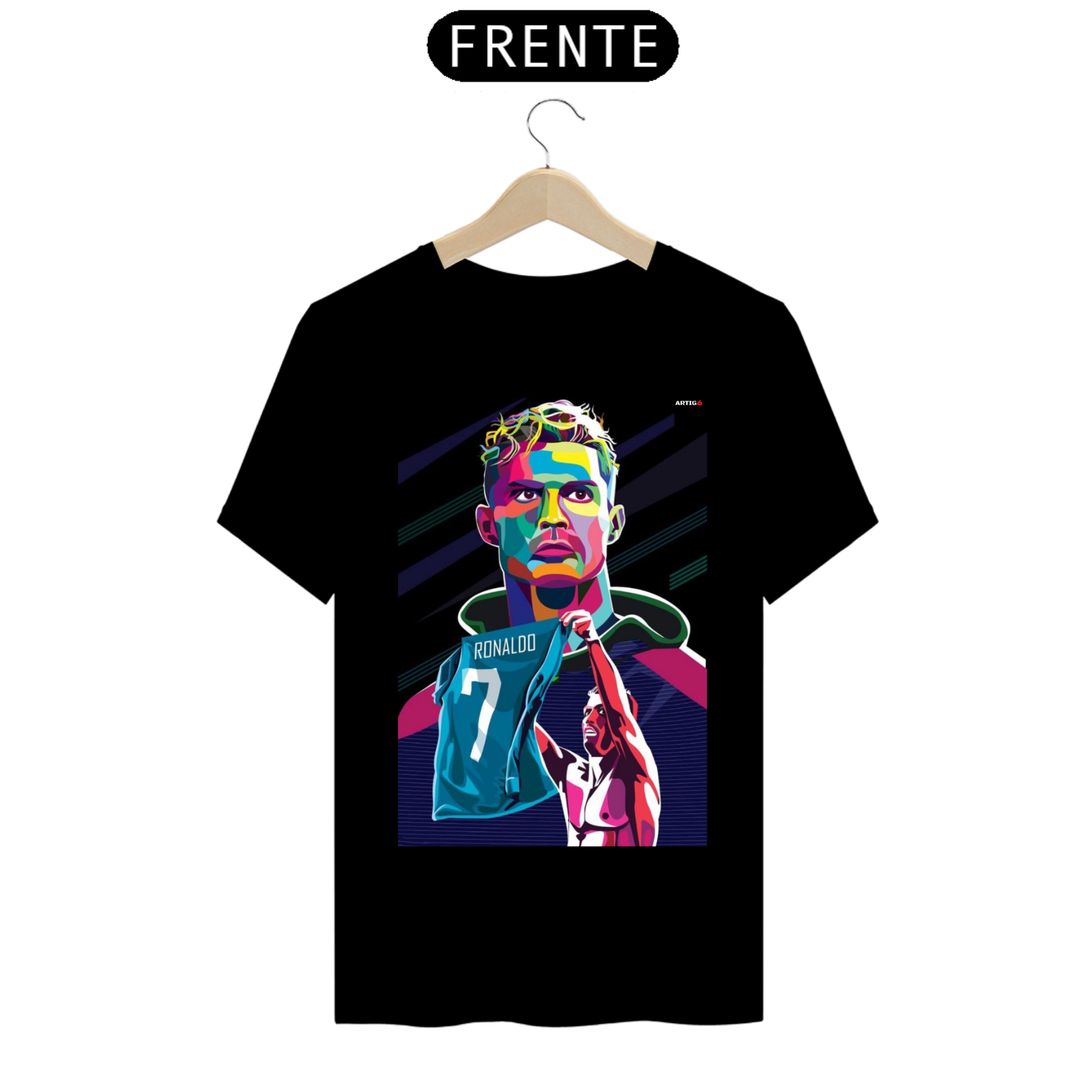 Nome do produto: Camiseta CR7
