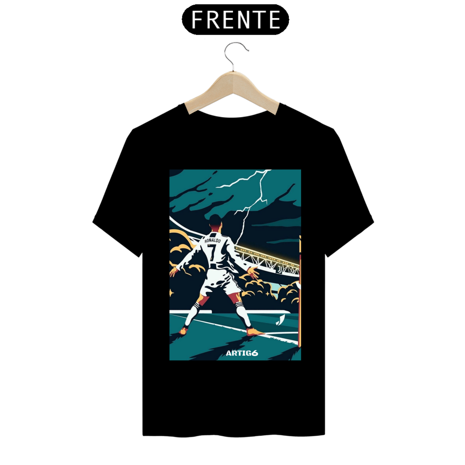 Nome do produto: Camiseta CR7