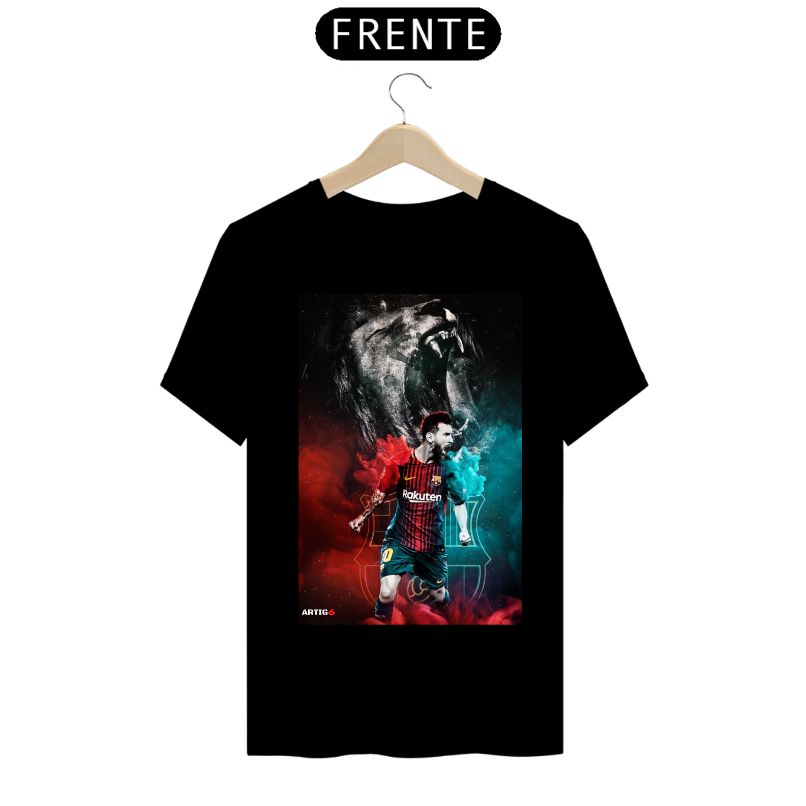 Nome do produto: Camiseta MESSI Barça