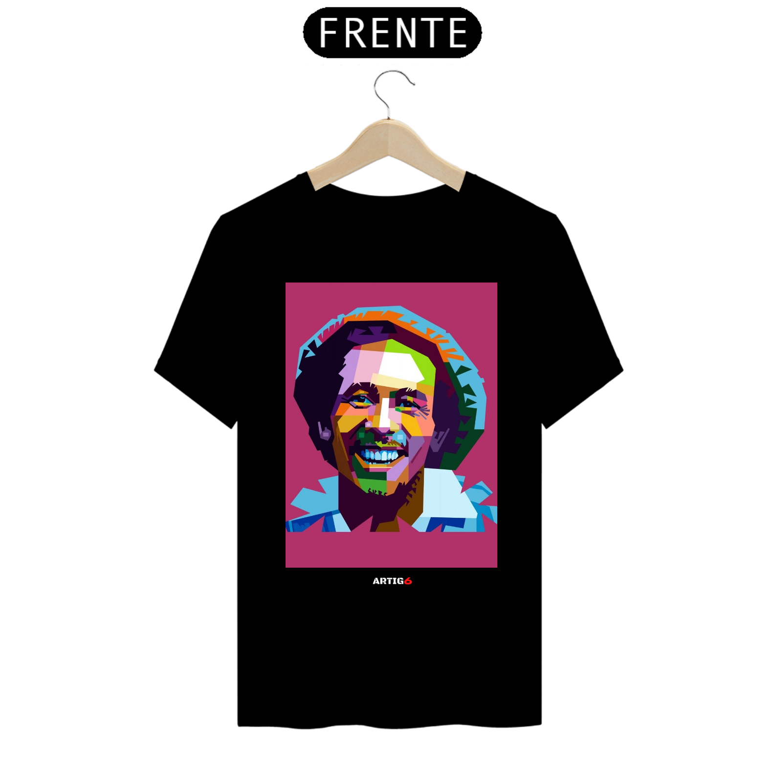 Nome do produto: Camiseta Bob Marley
