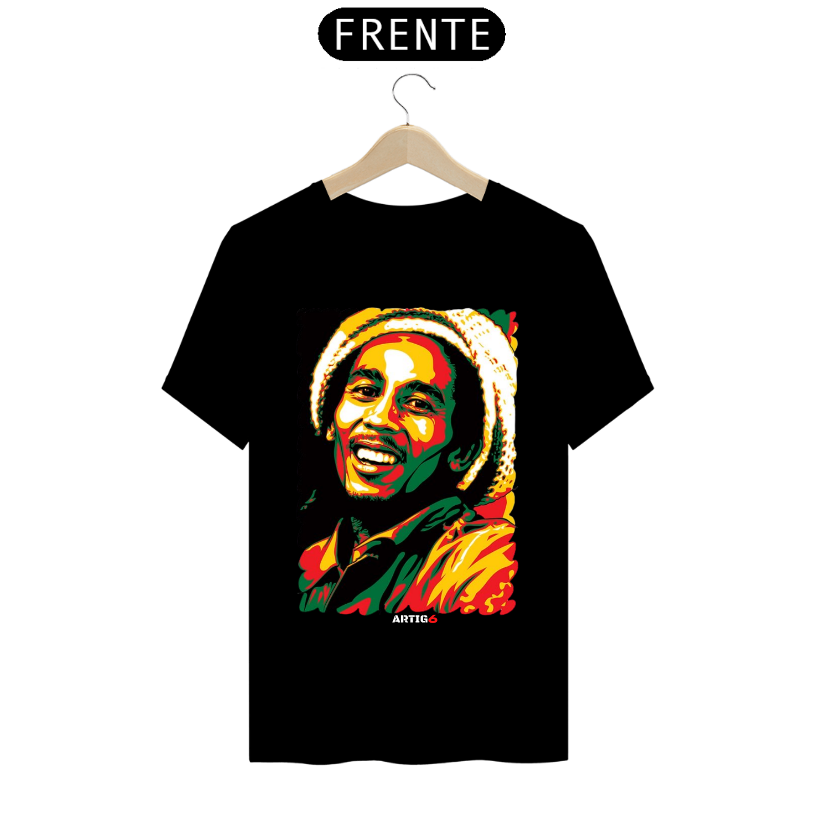Nome do produto: Camisa Bob Marley