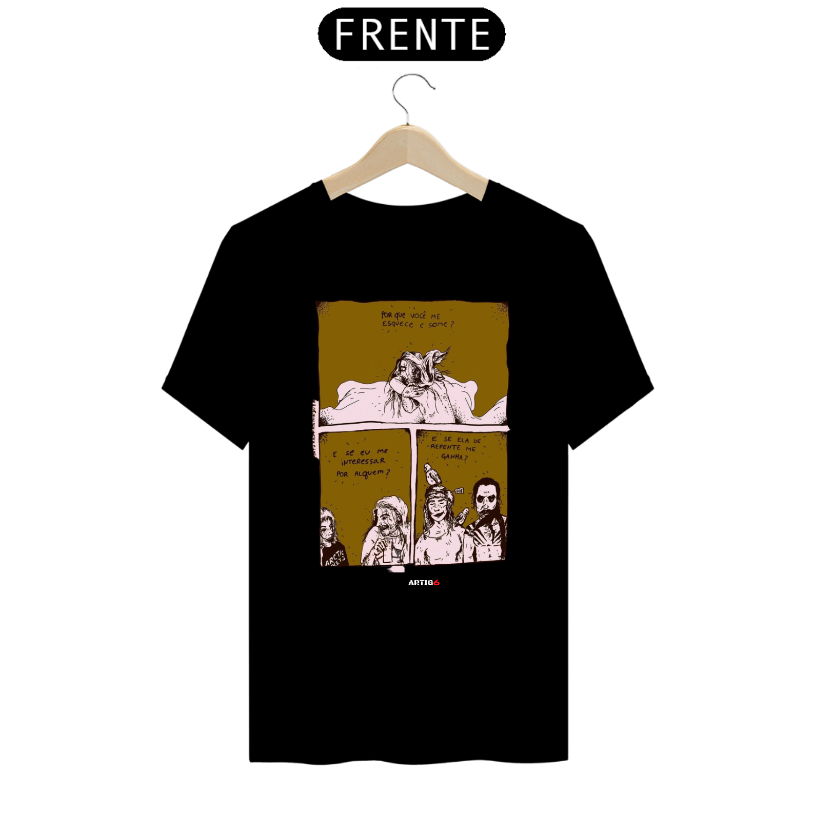 Nome do produto: Camiseta Frases Musicais \