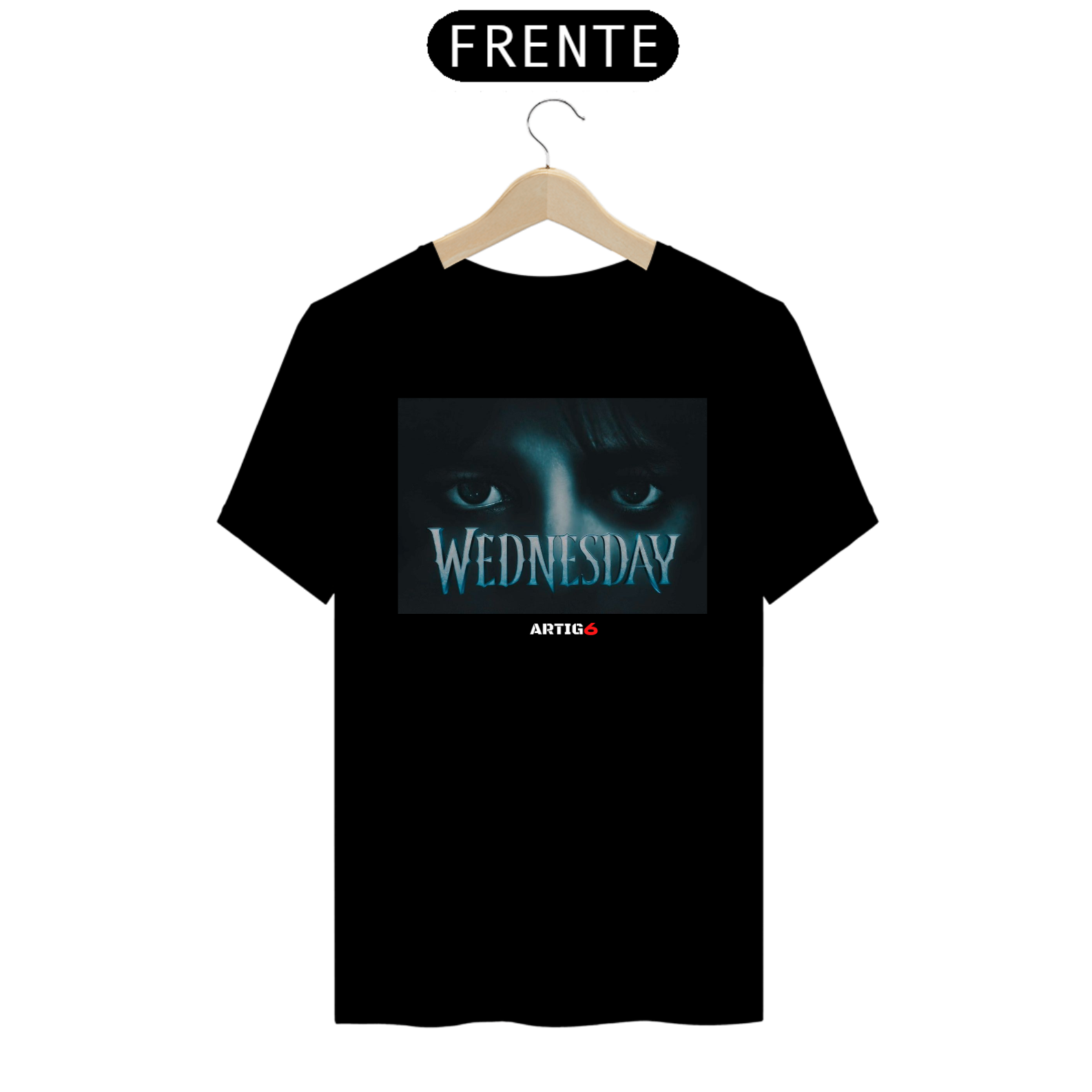 Nome do produto: Camiseta Wednesday