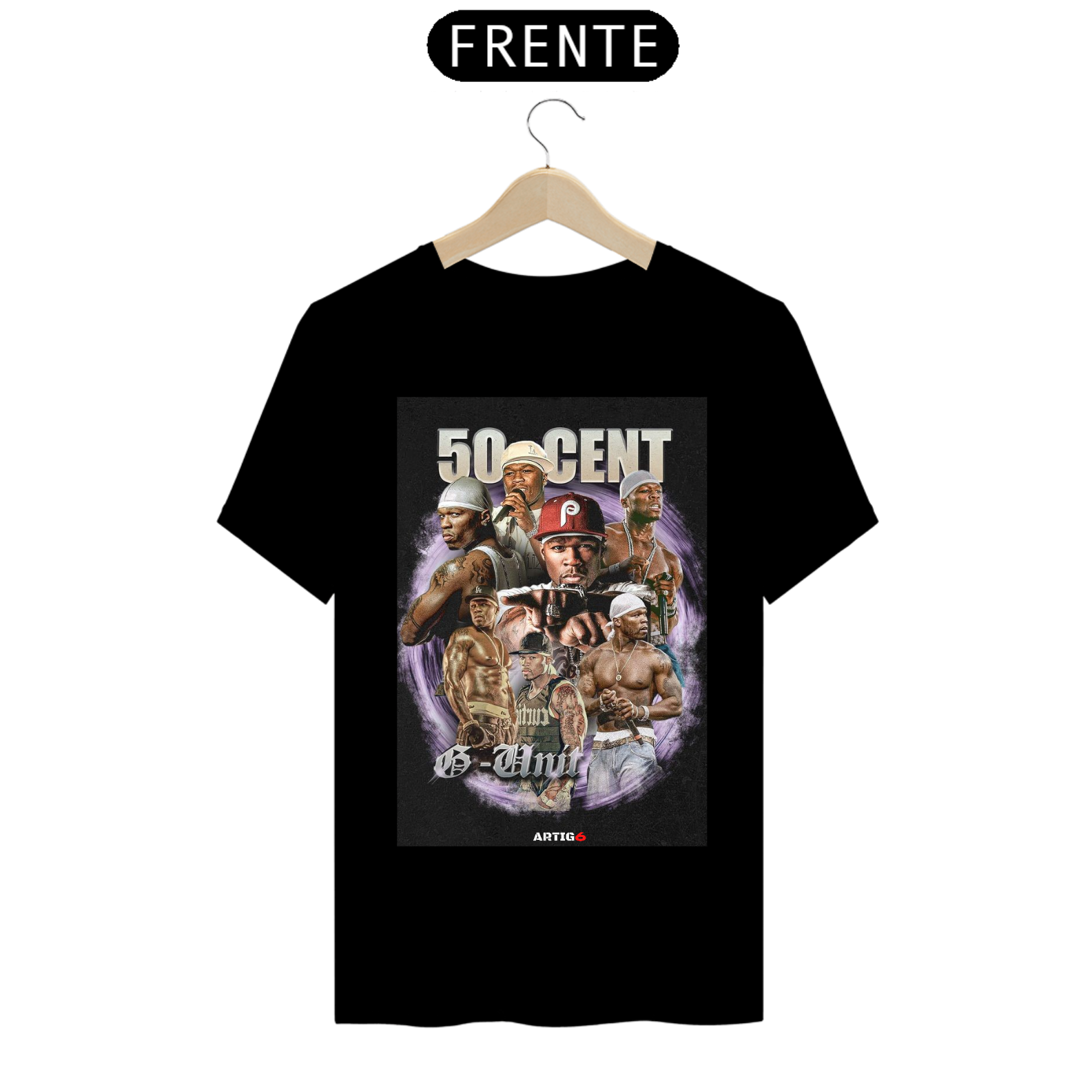 Nome do produto: Camiseta 50Cent
