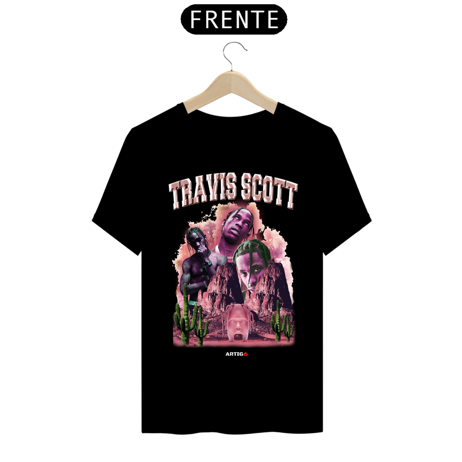 Nome do produto: Camiseta Travis Scoot 