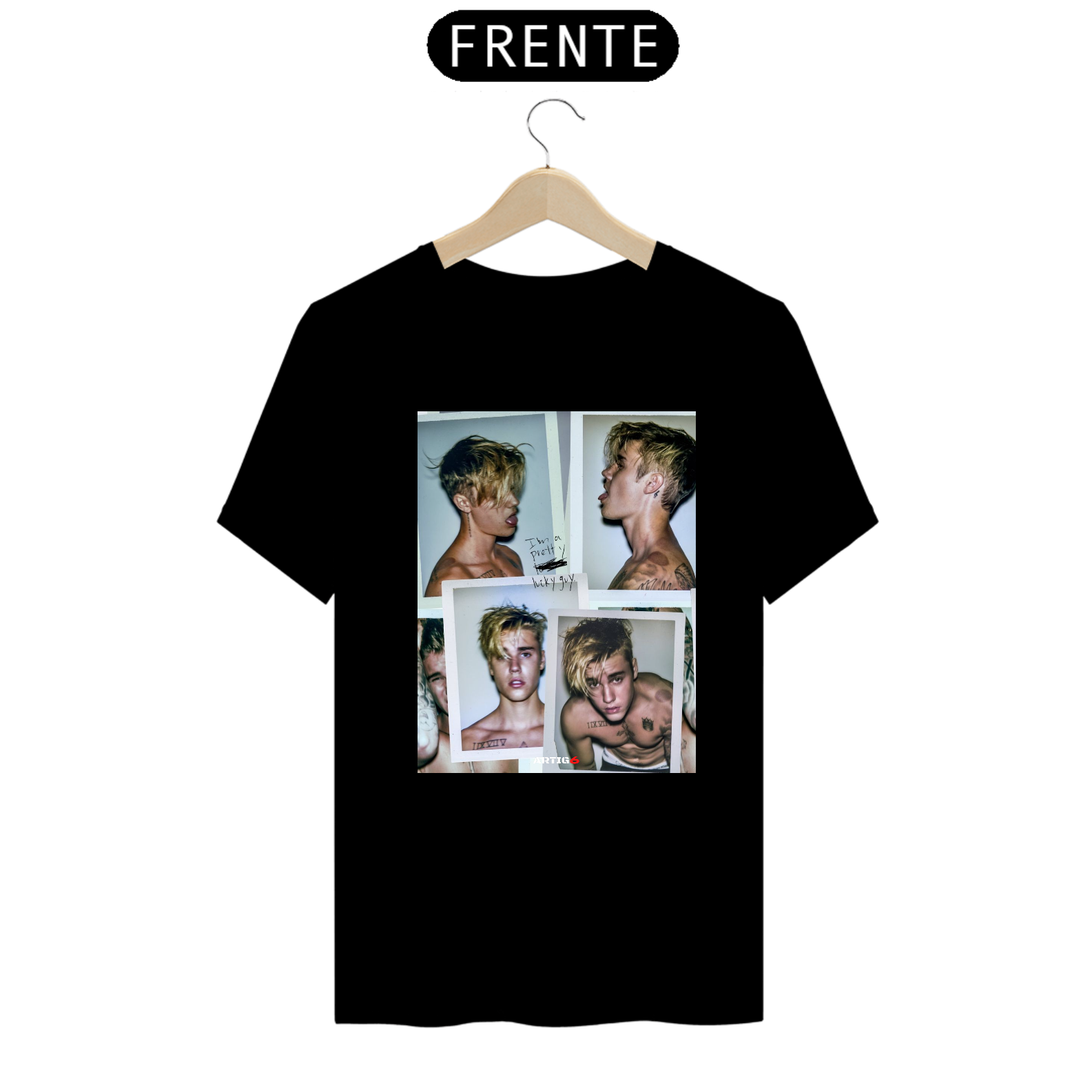 Nome do produto: Camiseta Justin Bieber \