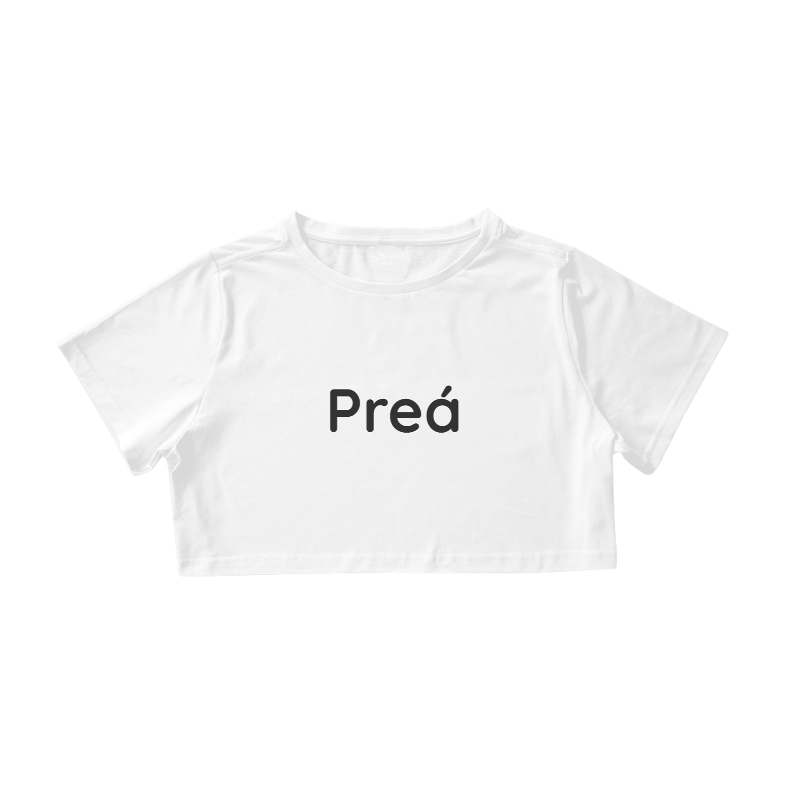 Nome do produto: Cropped Preá