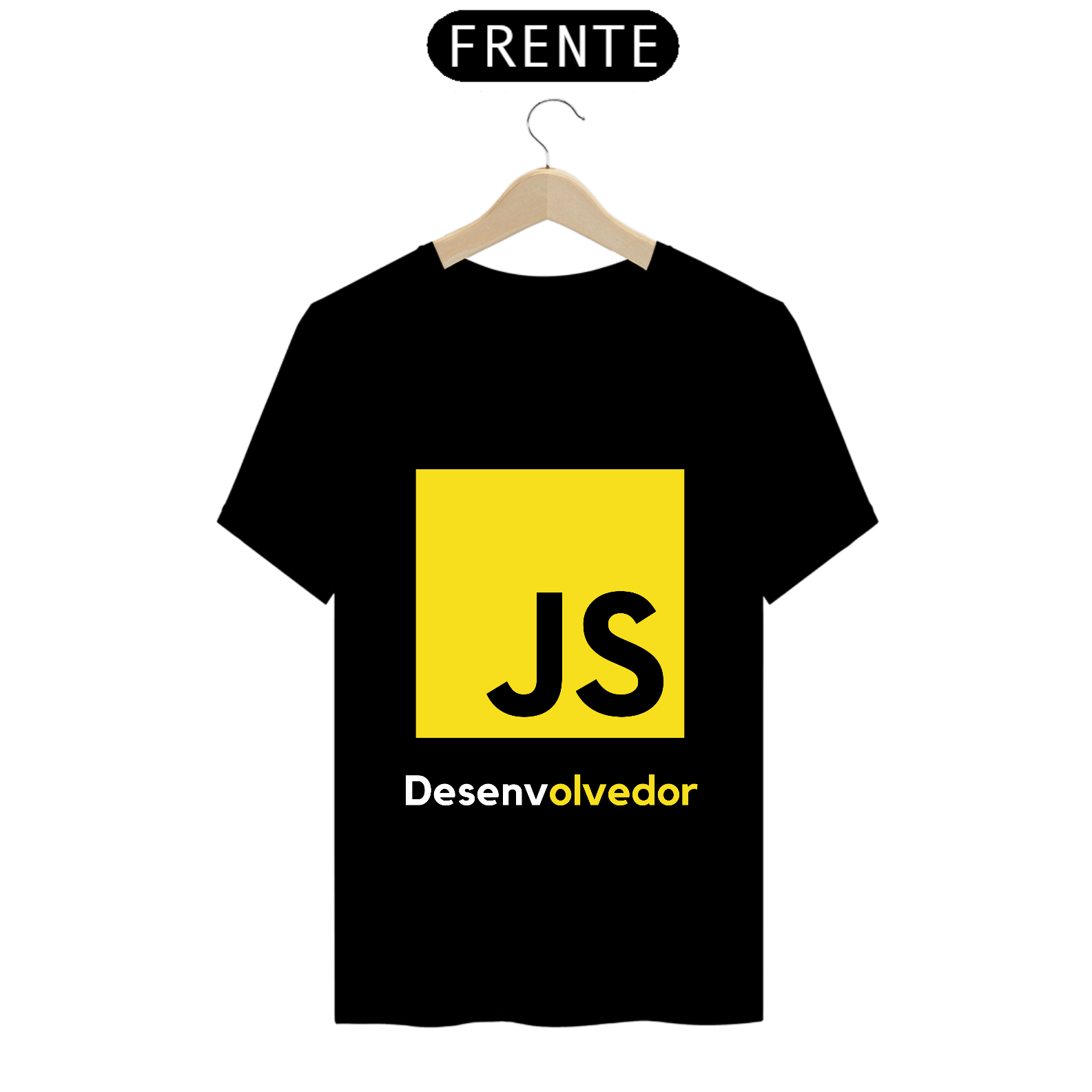 Nome do produto: T-Shirt JS Desenvolvedor