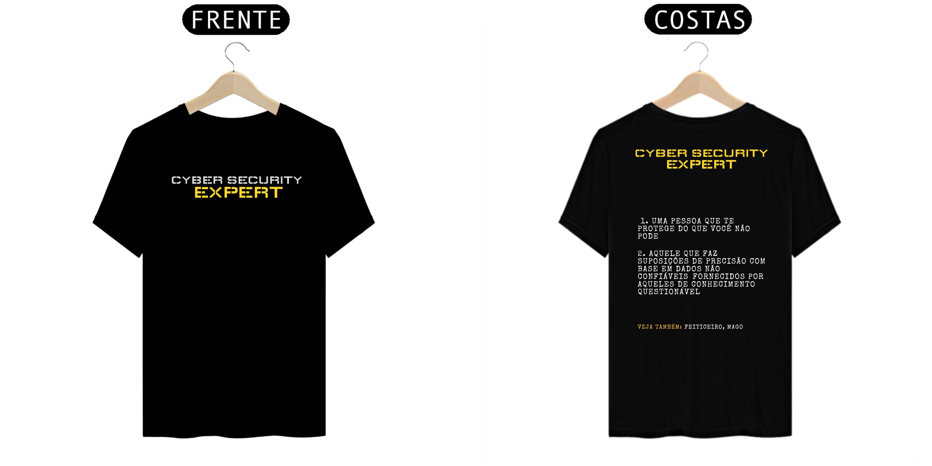 Nome do produto: Camisa Cyber Security Definição