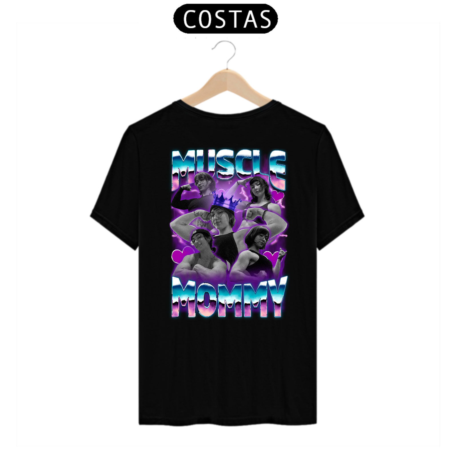 Muscle mommy estampa costa