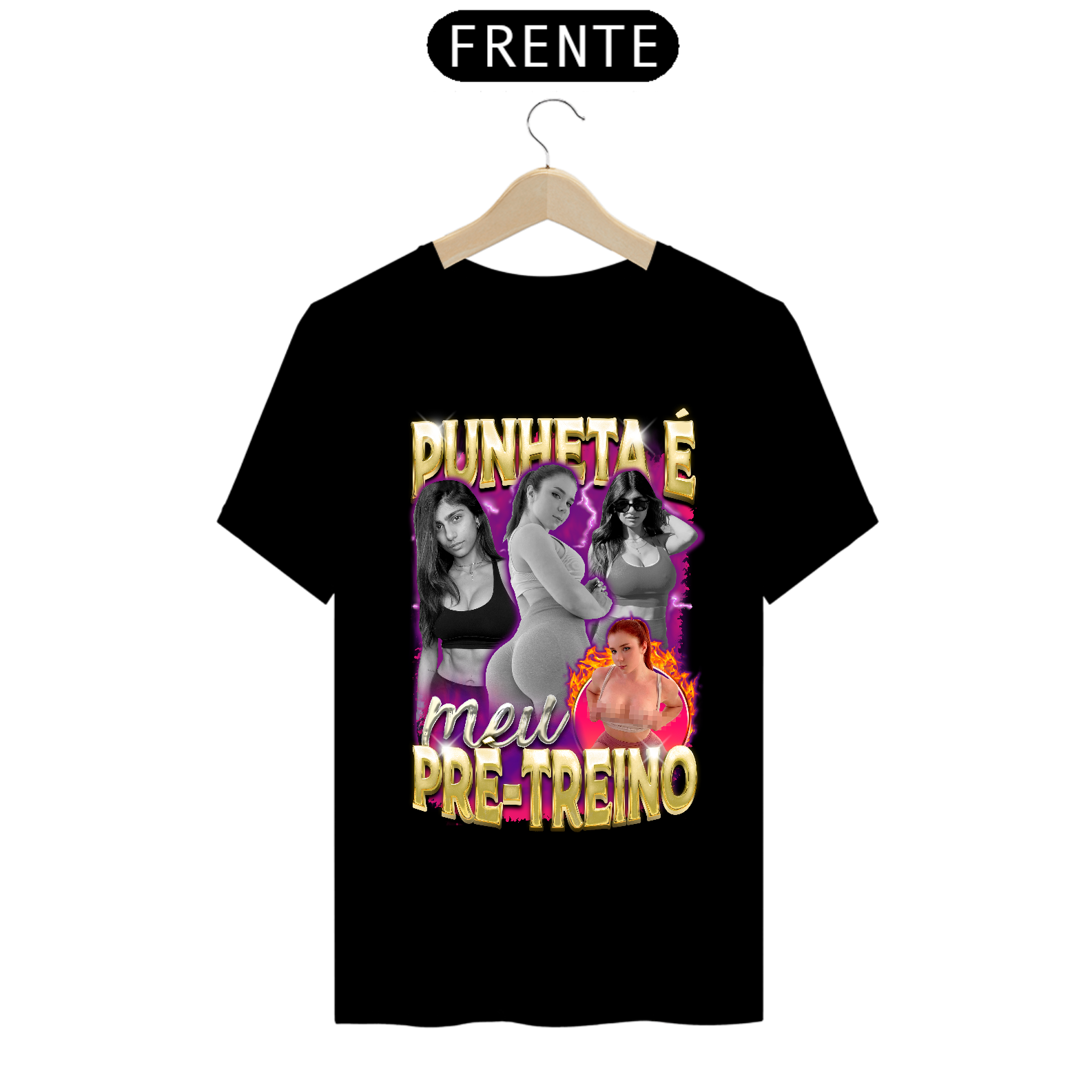 Nome do produto: Punheta é meu pré-treino