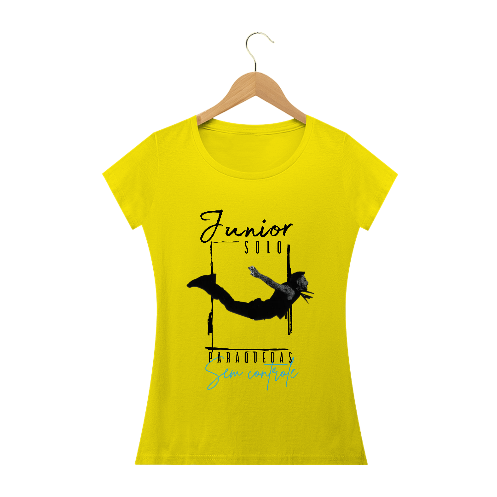 Nome do produto: CAMISETA BABY LOOK - JUNIOR #PARAQUEDAS