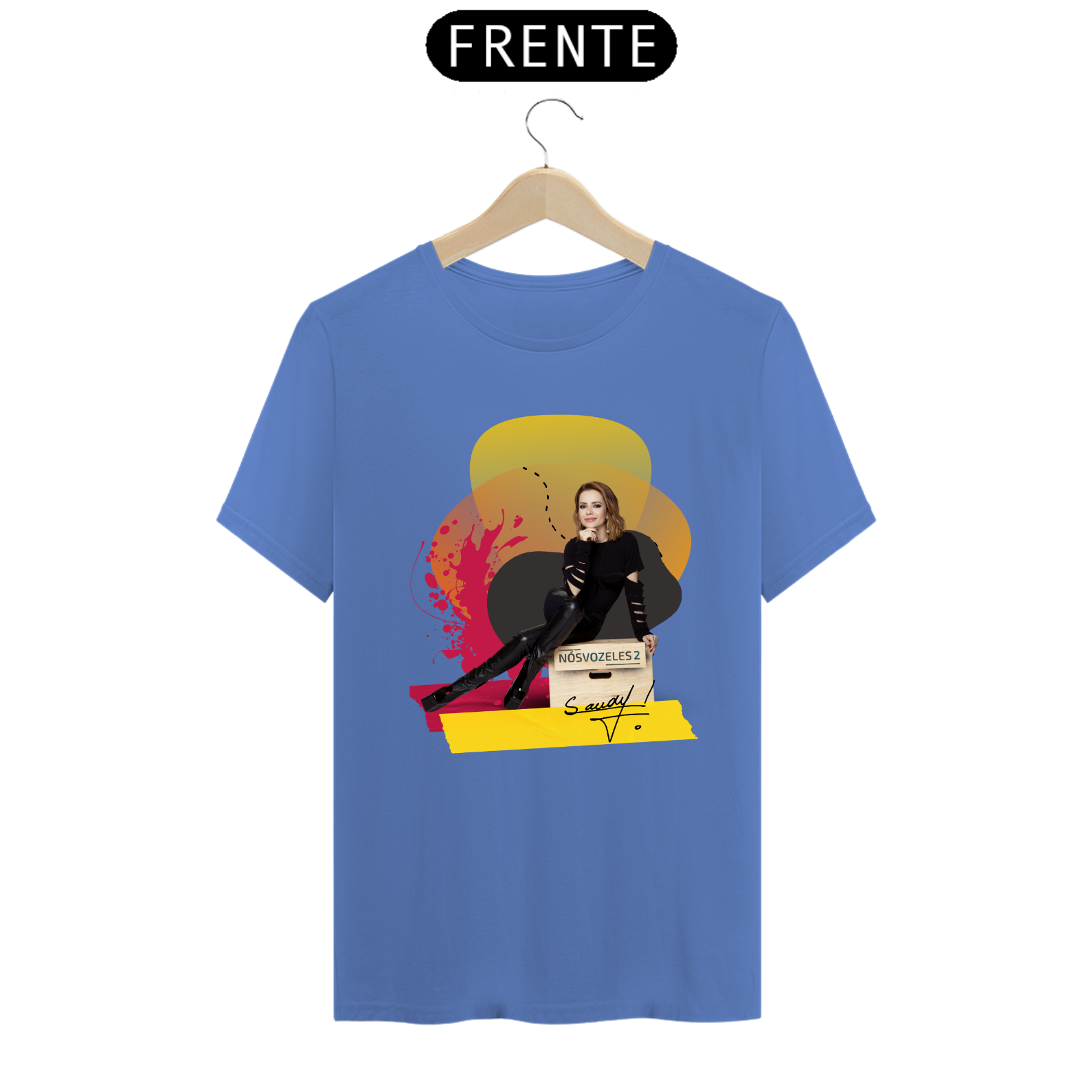 Nome do produto: Camiseta Estonada - Sandy 2023