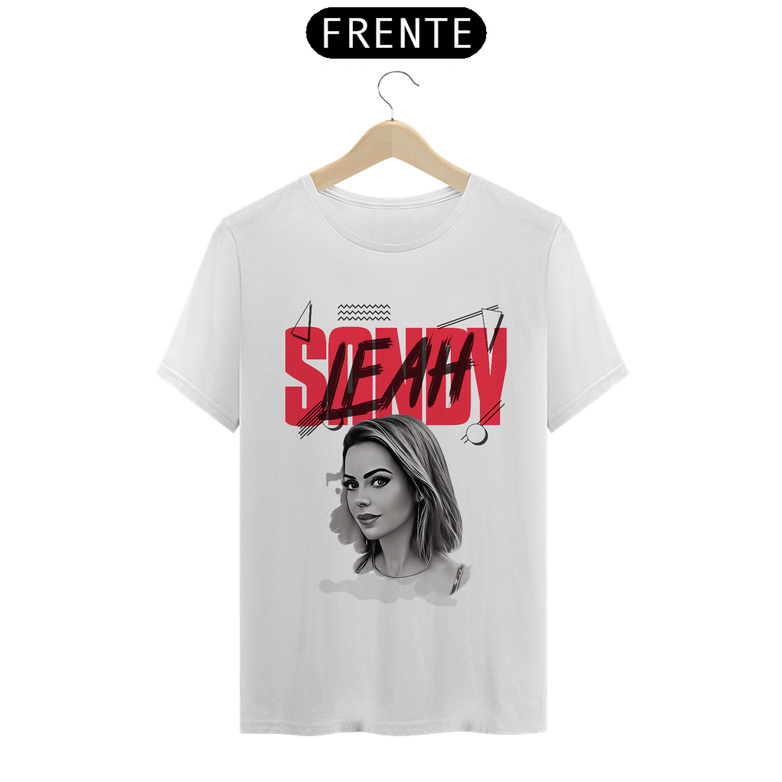 Nome do produto: CAMISETA QUALITY SANDY LEAH 2023
