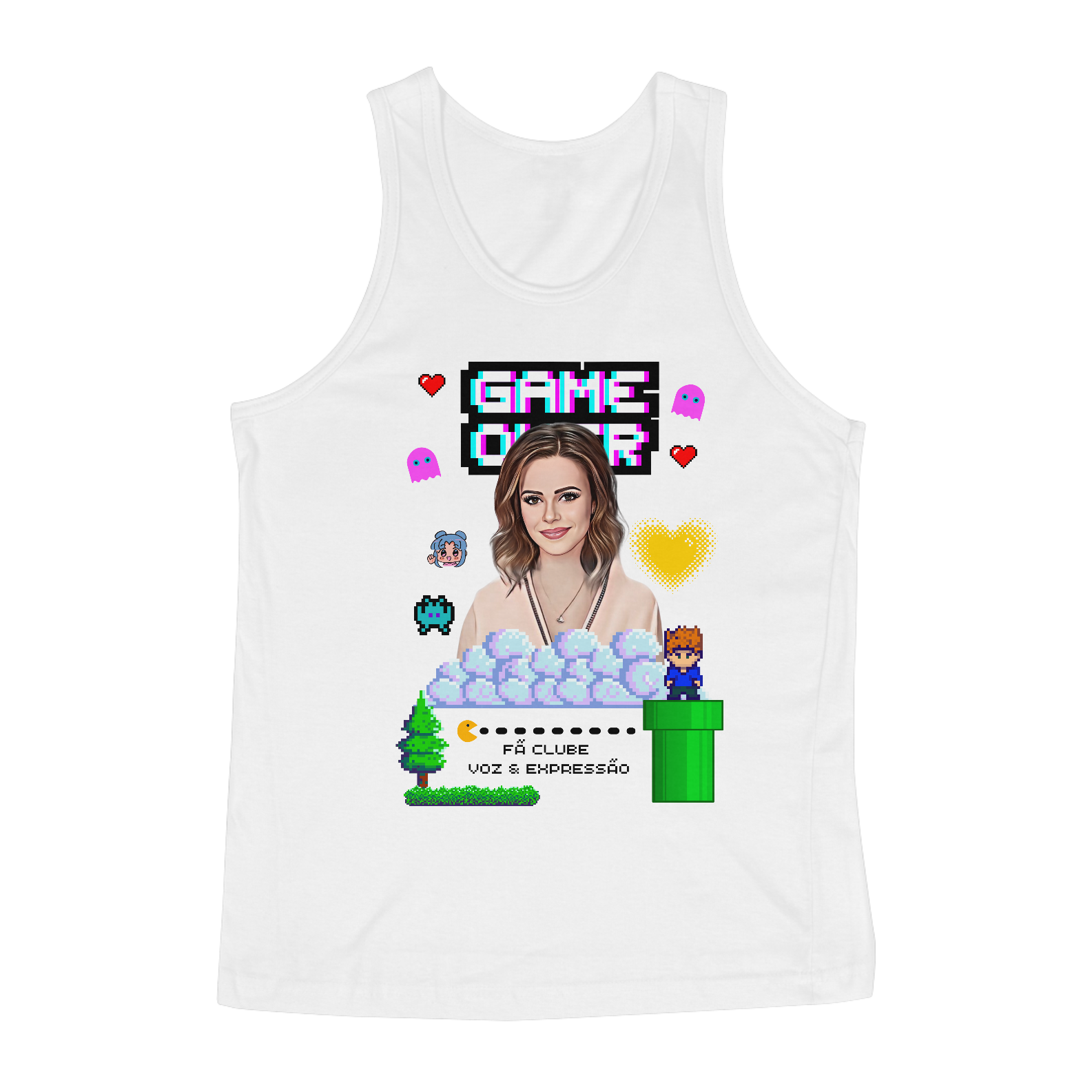 Nome do produto: Regata Geek - Sandy 