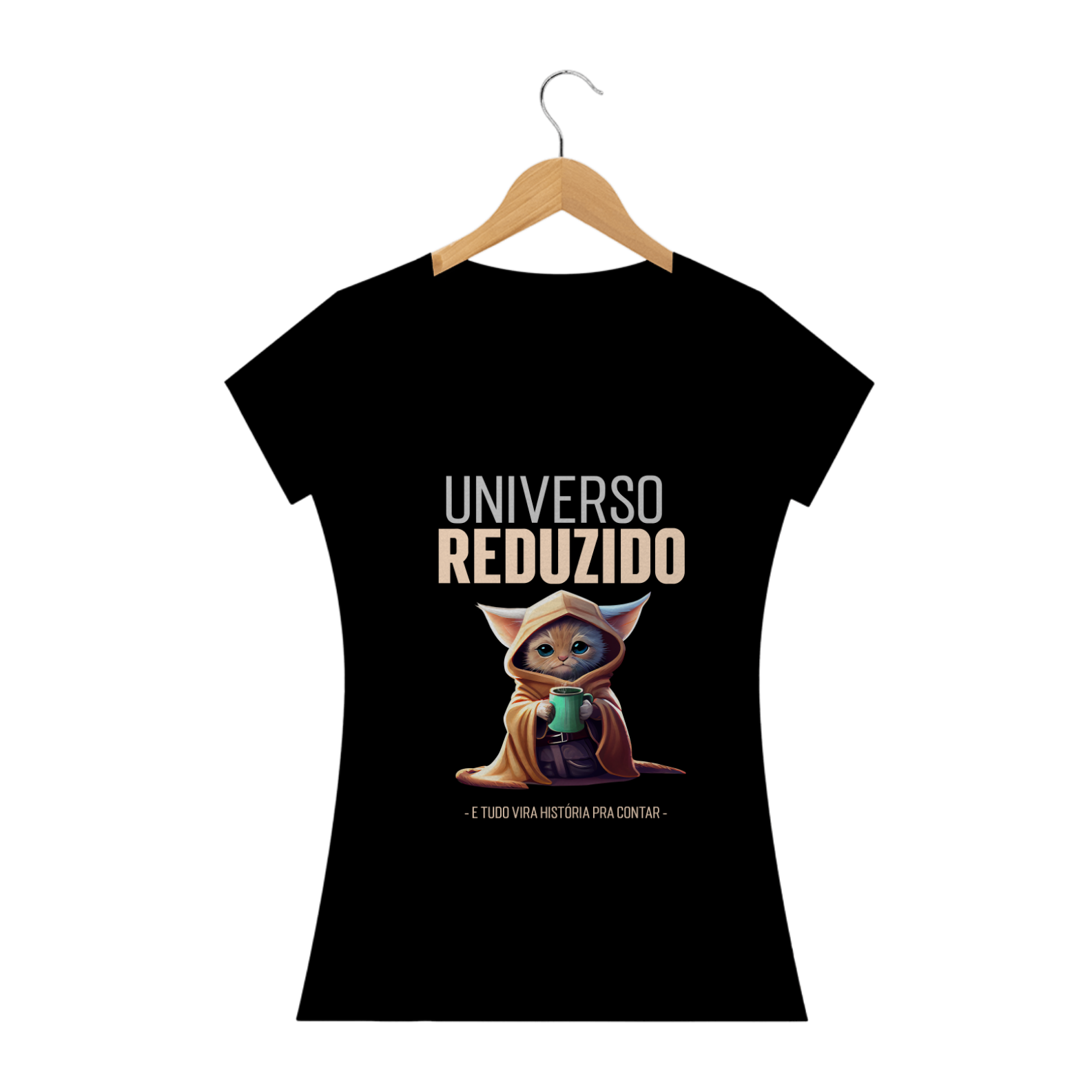 Nome do produto: CAMISETA CLÁSSICA BABY LONG UNIVERSO REDUZIDO - LETRAS DE MÚSICA