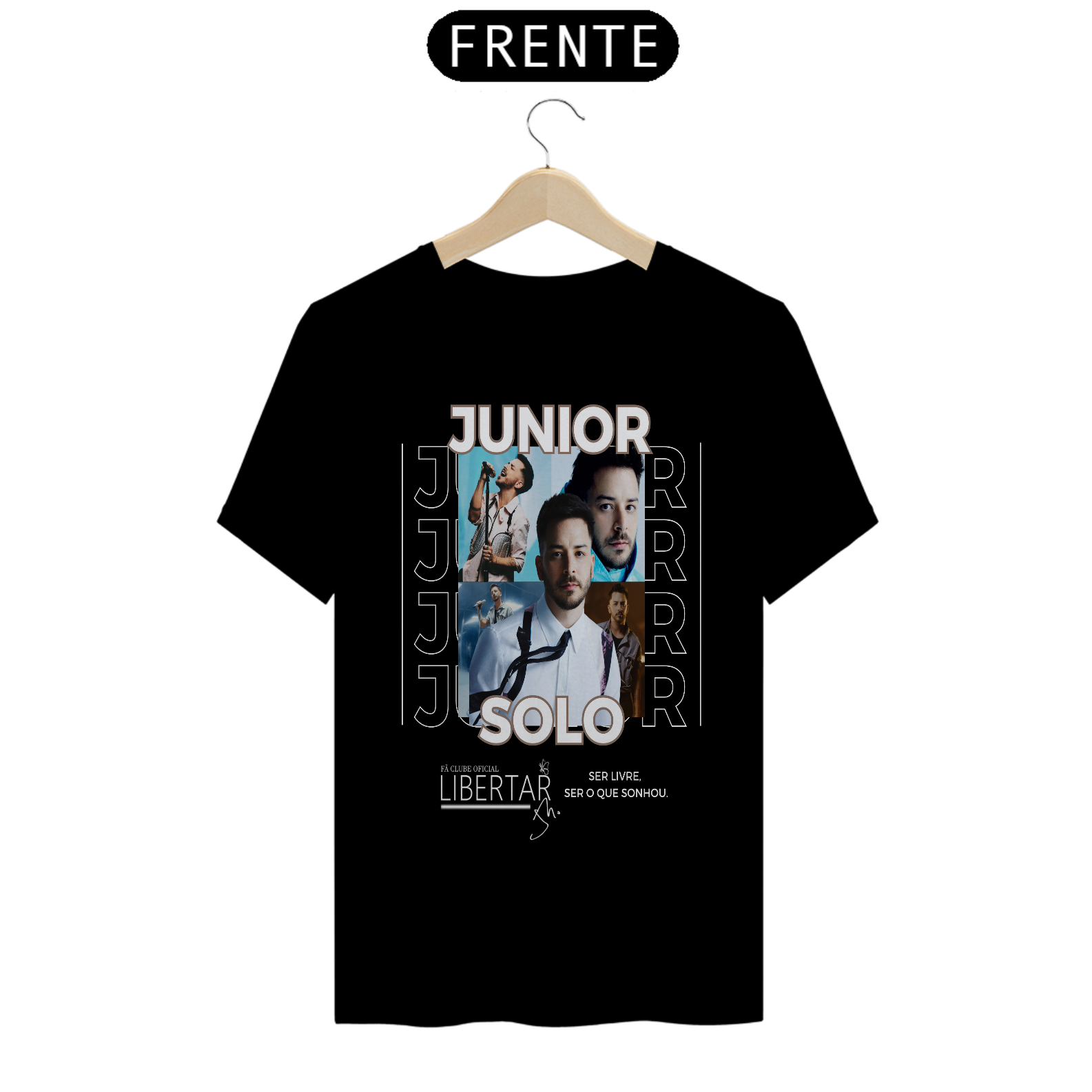Nome do produto: CAMISETA QUALITY - FC/LIBERTAR #JUNIORSOLO