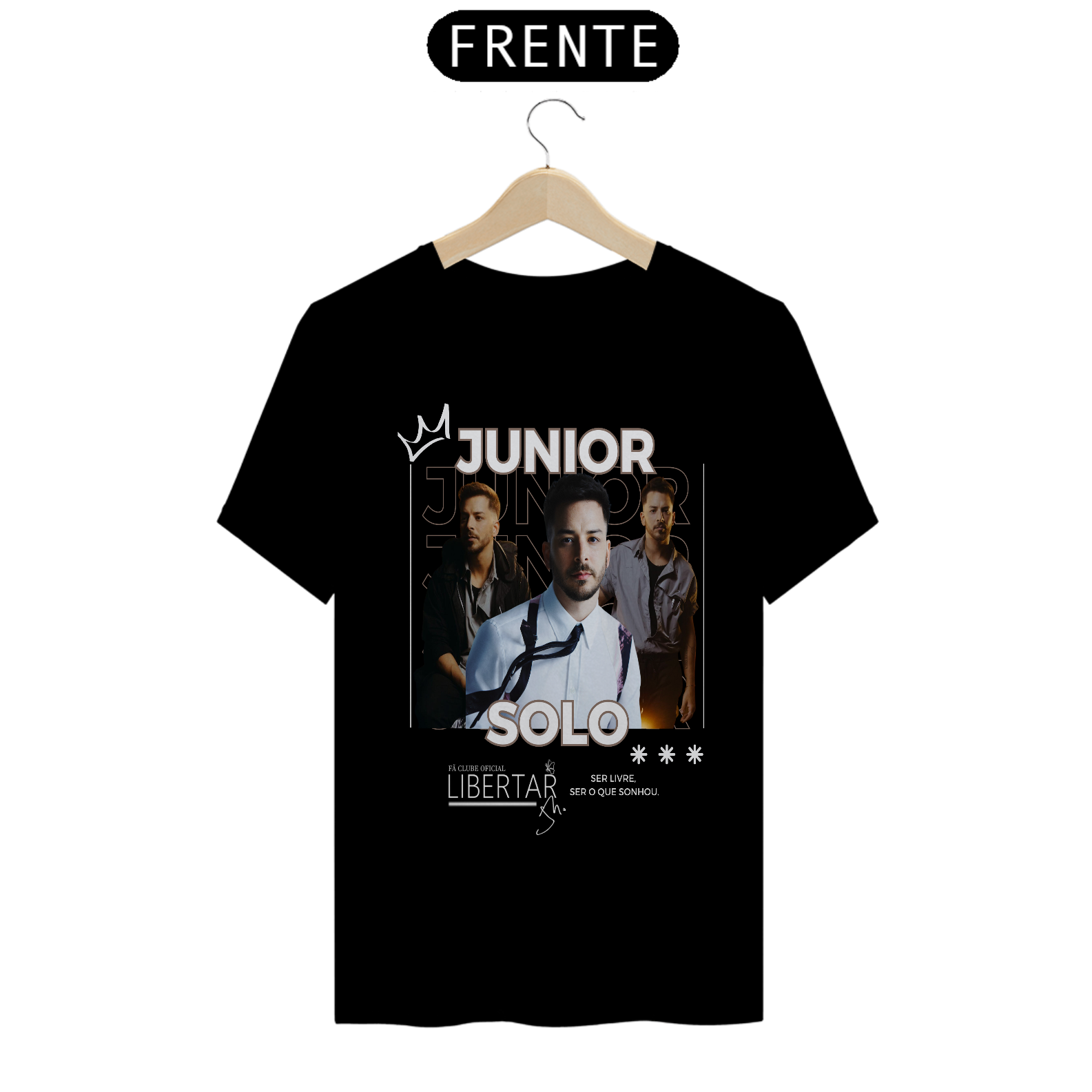 Nome do produto: CAMISETA QUALITY - FC/LIBERTAR #JUNIORSOLO