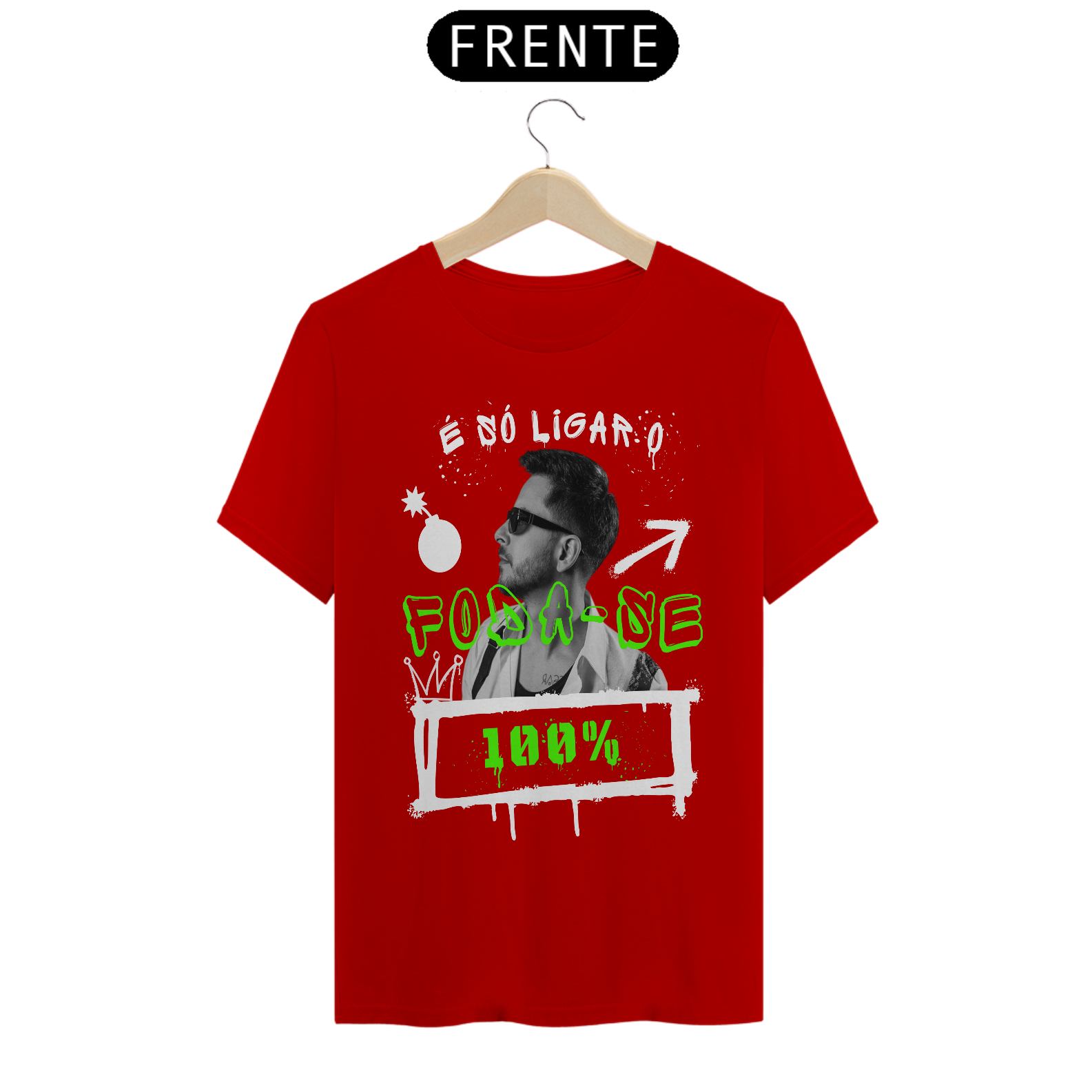 Nome do produto: CAMISETA QUALITY - FODA-SE 