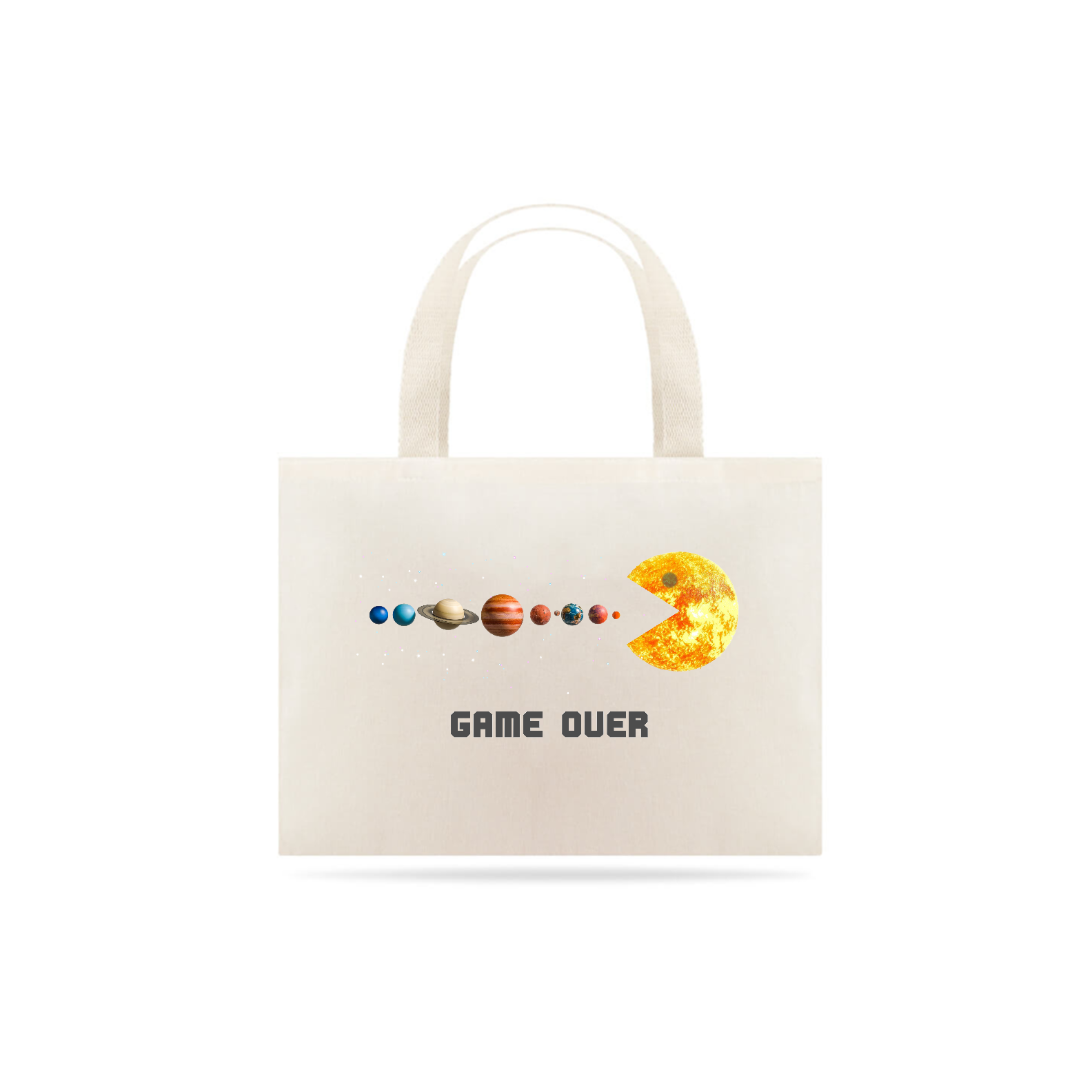 Nome do produto: Ecobag Sistema Solar Game Over