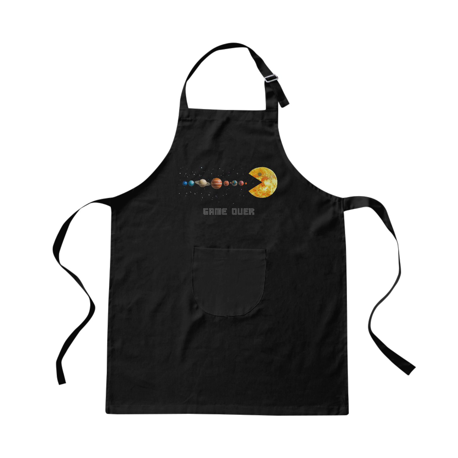 Nome do produto: Avental Churrasqueiro Sistema Solar Game Over