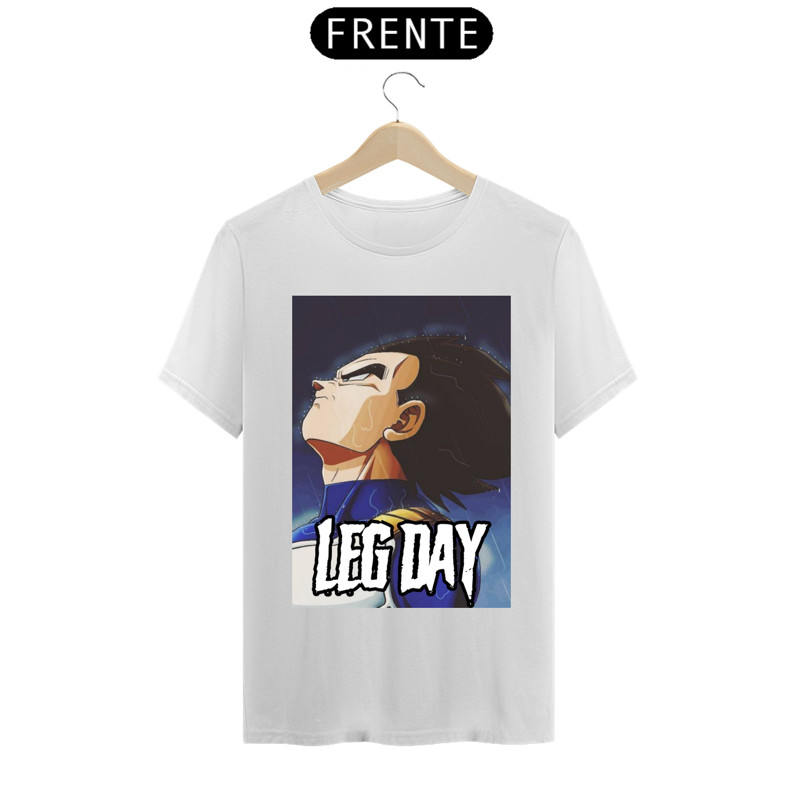 Nome do produto: Camiseta Leg Day Vegeta