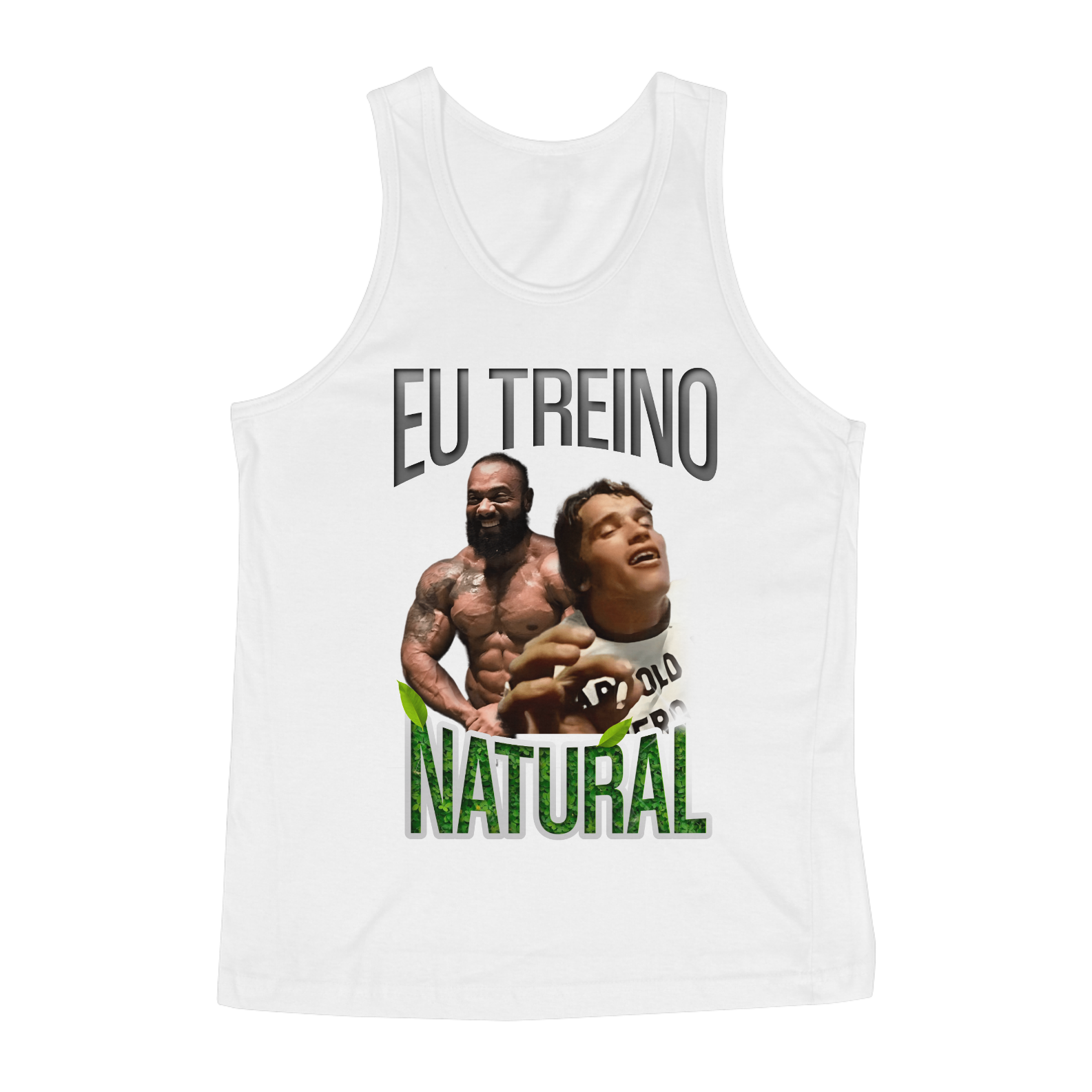 Nome do produto: Regata Eu treino Natural