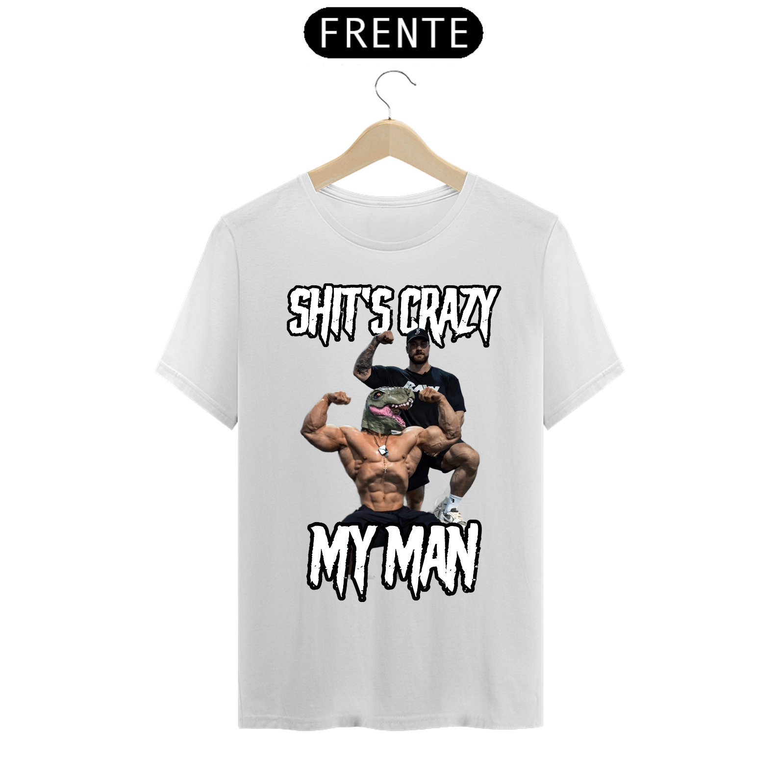 Nome do produto: Camiseta Shits Crazy My Man