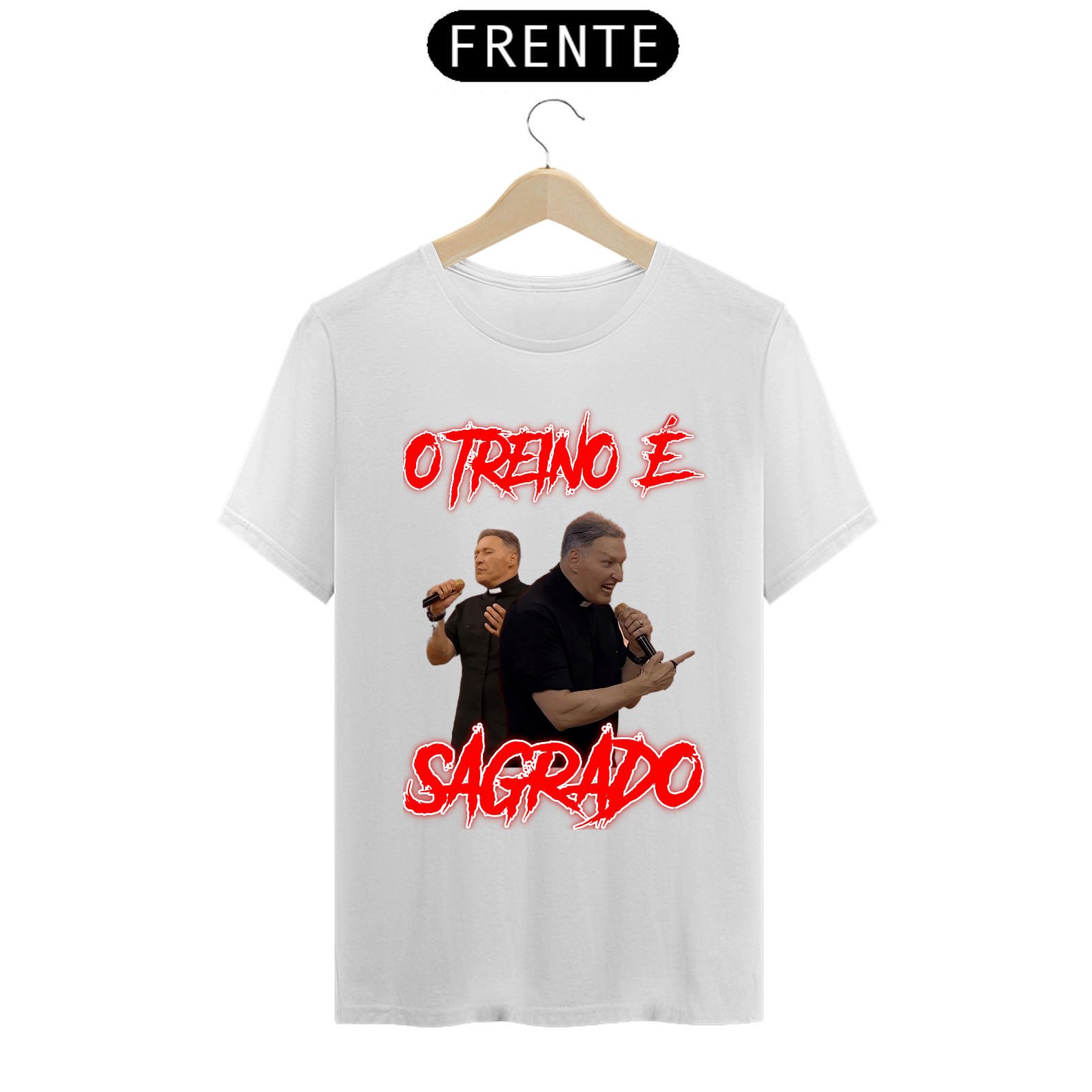 Nome do produto: Camiseta O Treino é Sagrado