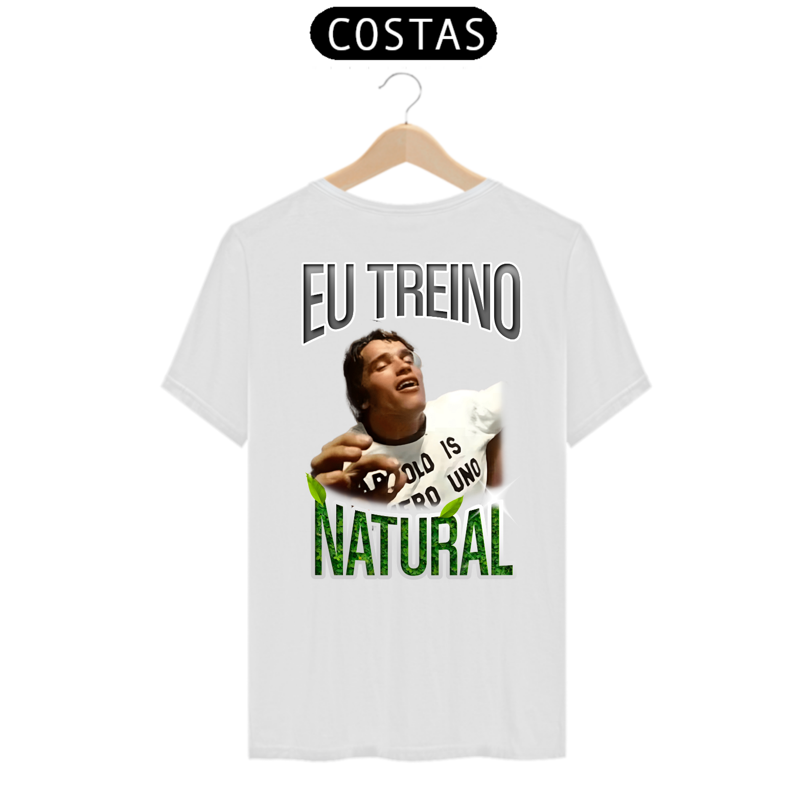 Nome do produto: COSTAS - Eu treino natural
