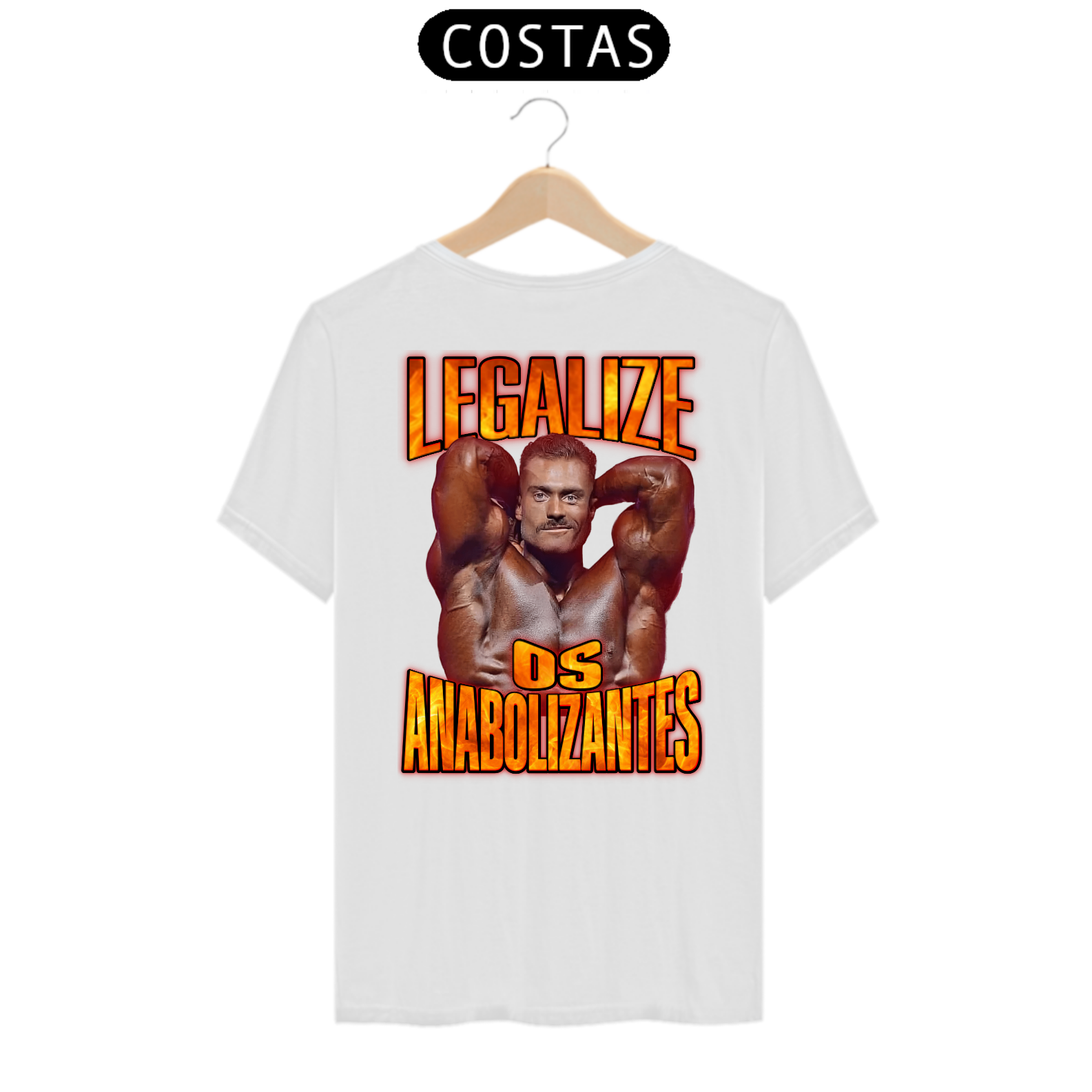 Nome do produto: COSTAS - Legalize os Anabolizantes